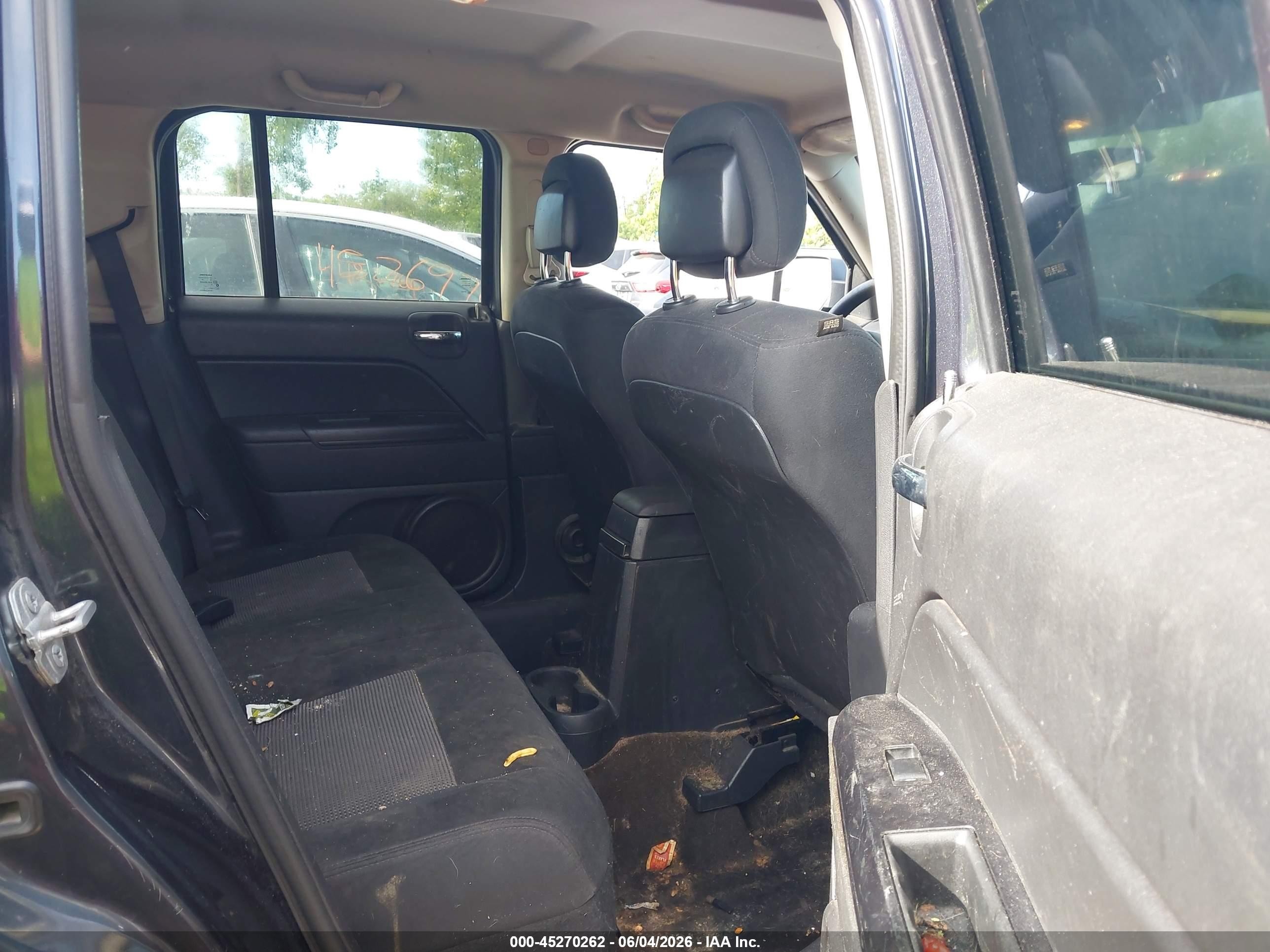 2015 Jeep Patriot Sport Black vin: 1C4NJPBA5FD247047