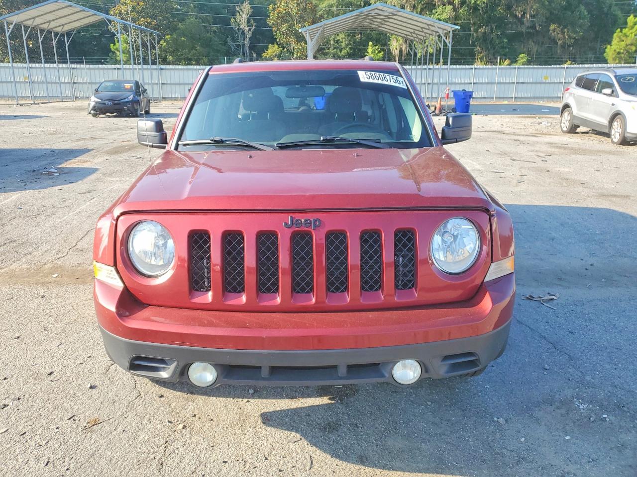 2015 Jeep Patriot Sport Red vin: 1C4NJPBA5FD314049
