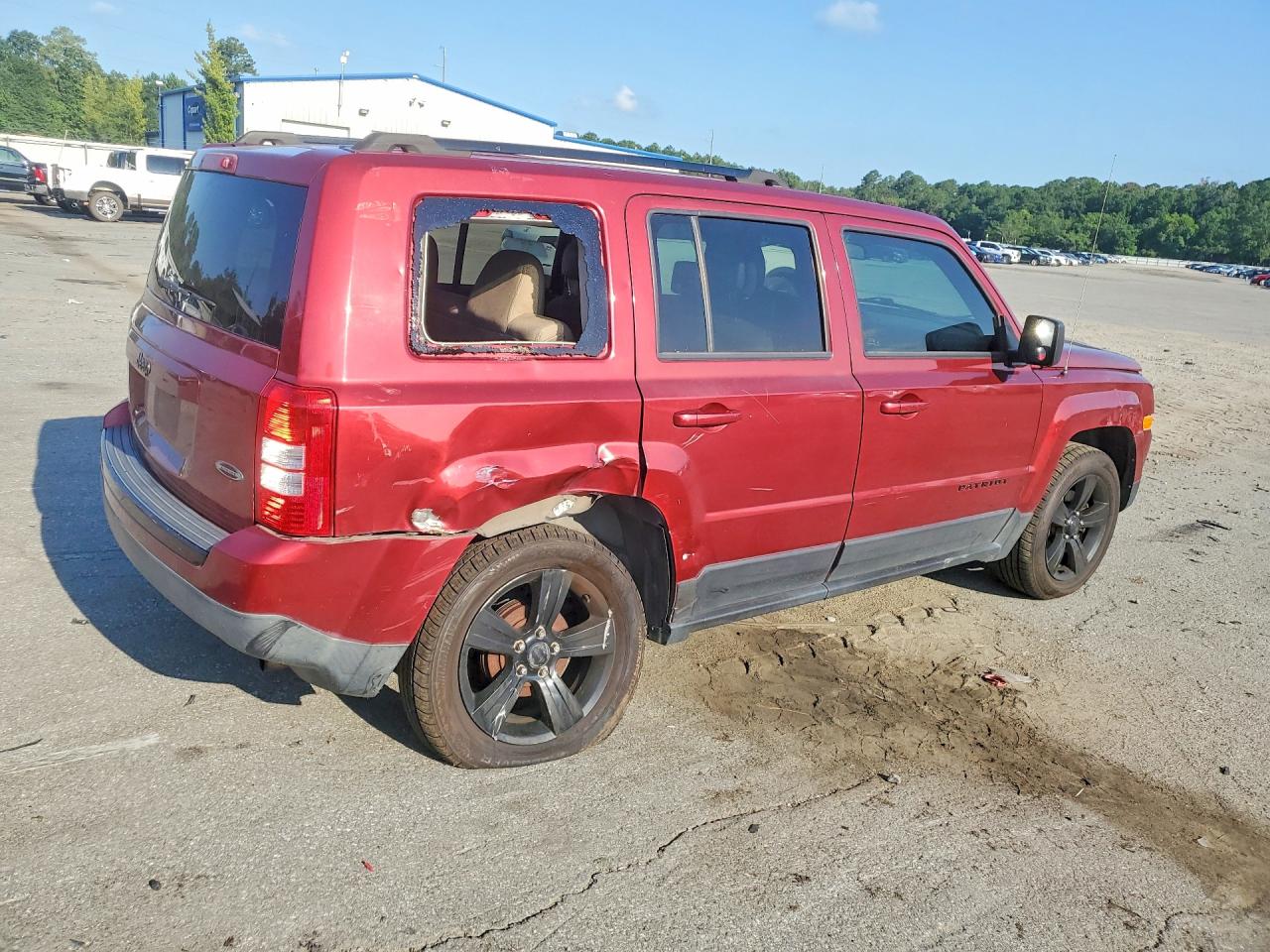 2015 Jeep Patriot Sport Red vin: 1C4NJPBA5FD314049