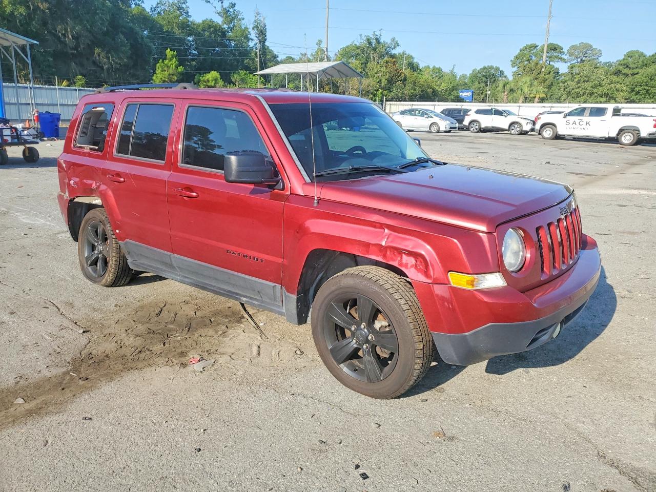 2015 Jeep Patriot Sport Red vin: 1C4NJPBA5FD314049