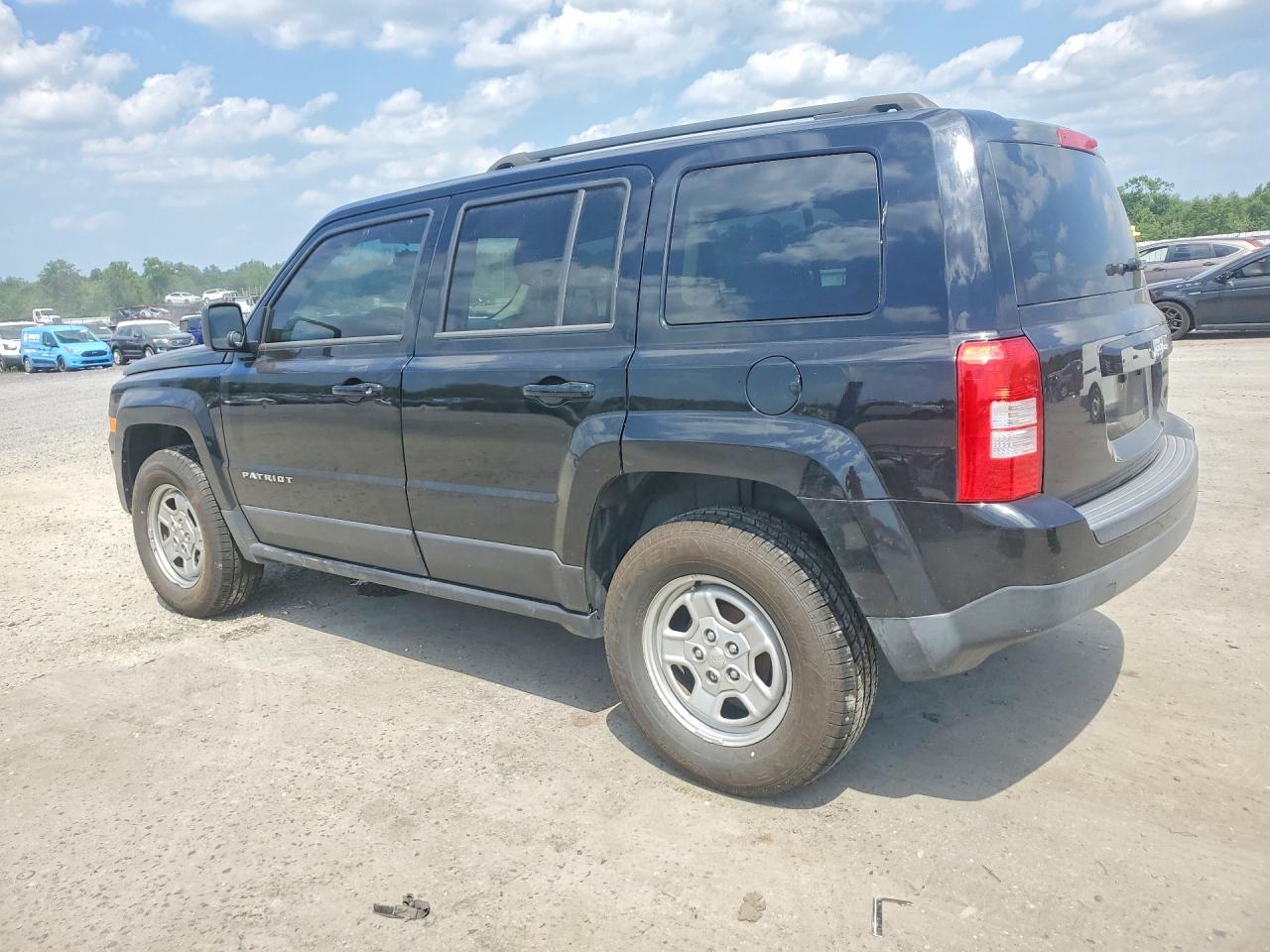2015 Jeep Patriot Sport Black vin: 1C4NJPBA5FD341140