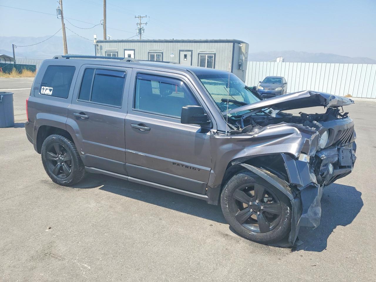 2015 Jeep Patriot Sport Gray vin: 1C4NJPBA5FD372713