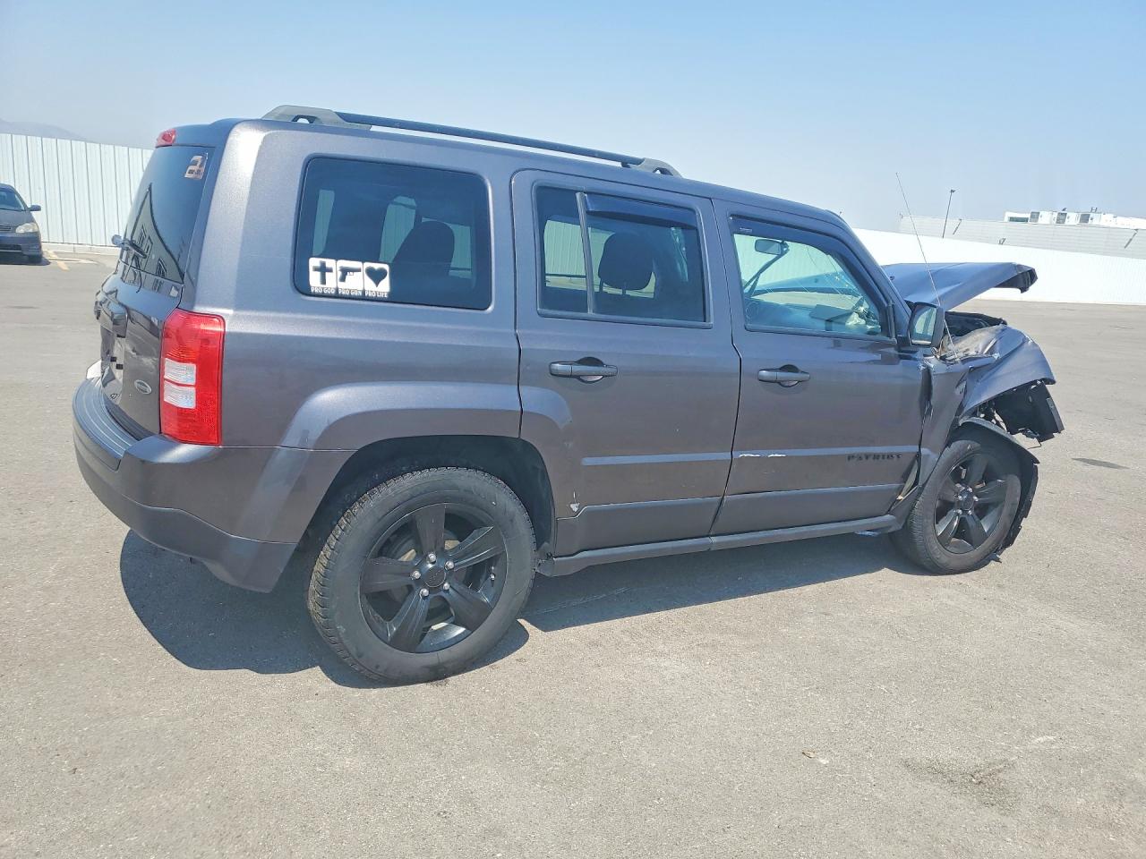 2015 Jeep Patriot Sport Gray vin: 1C4NJPBA5FD372713
