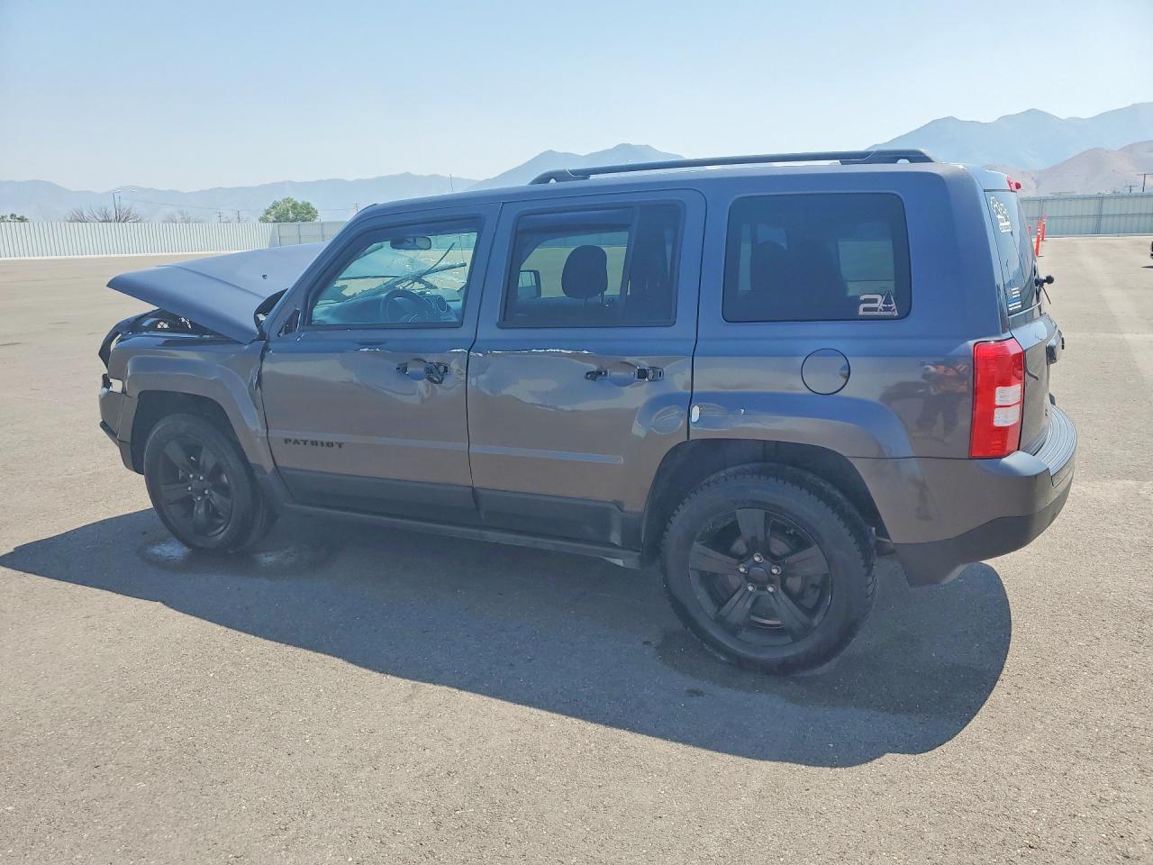 2015 Jeep Patriot Sport Gray vin: 1C4NJPBA5FD372713