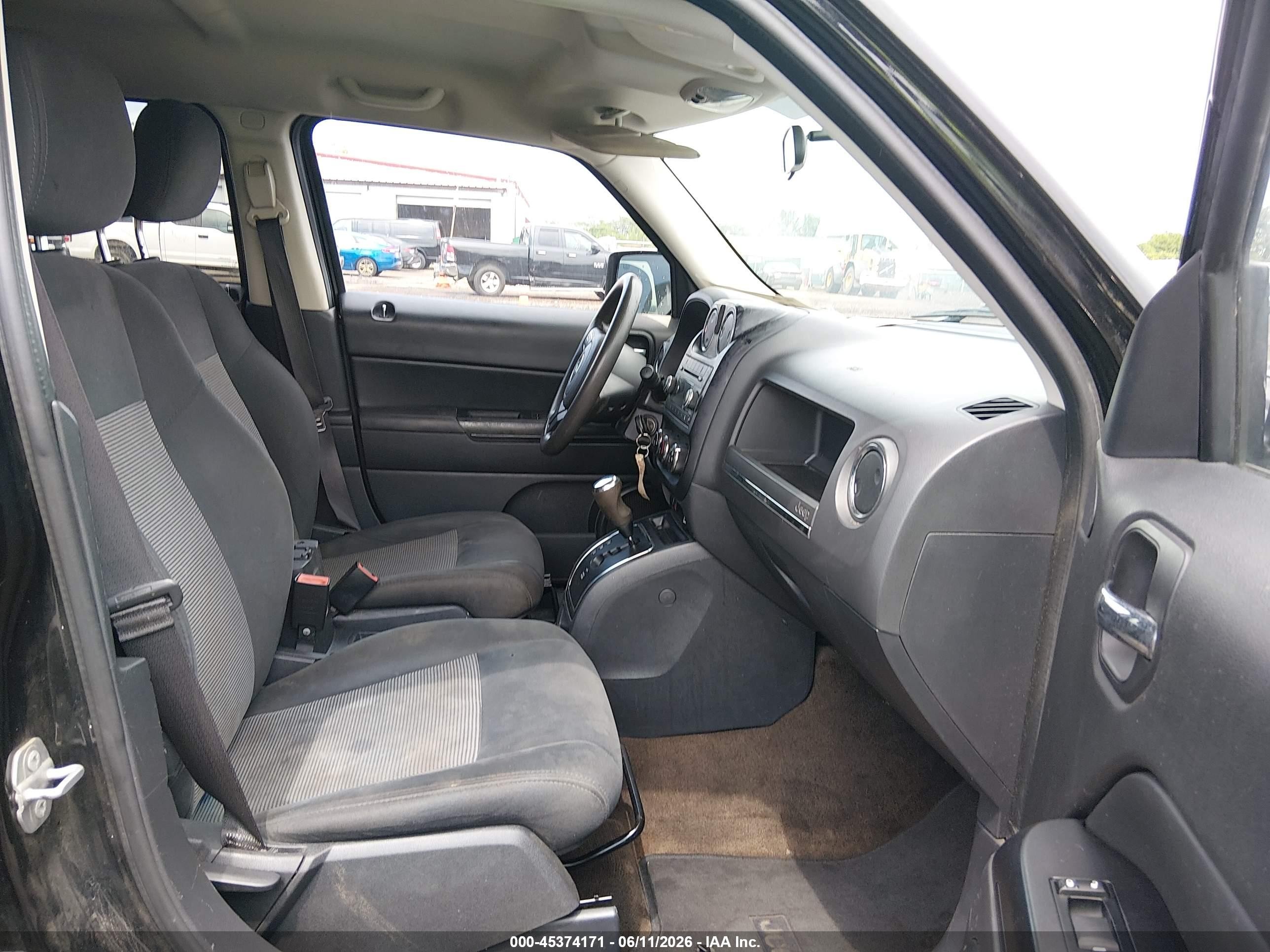 2015 Jeep Patriot Sport Black vin: 1C4NJPBA5FD413342