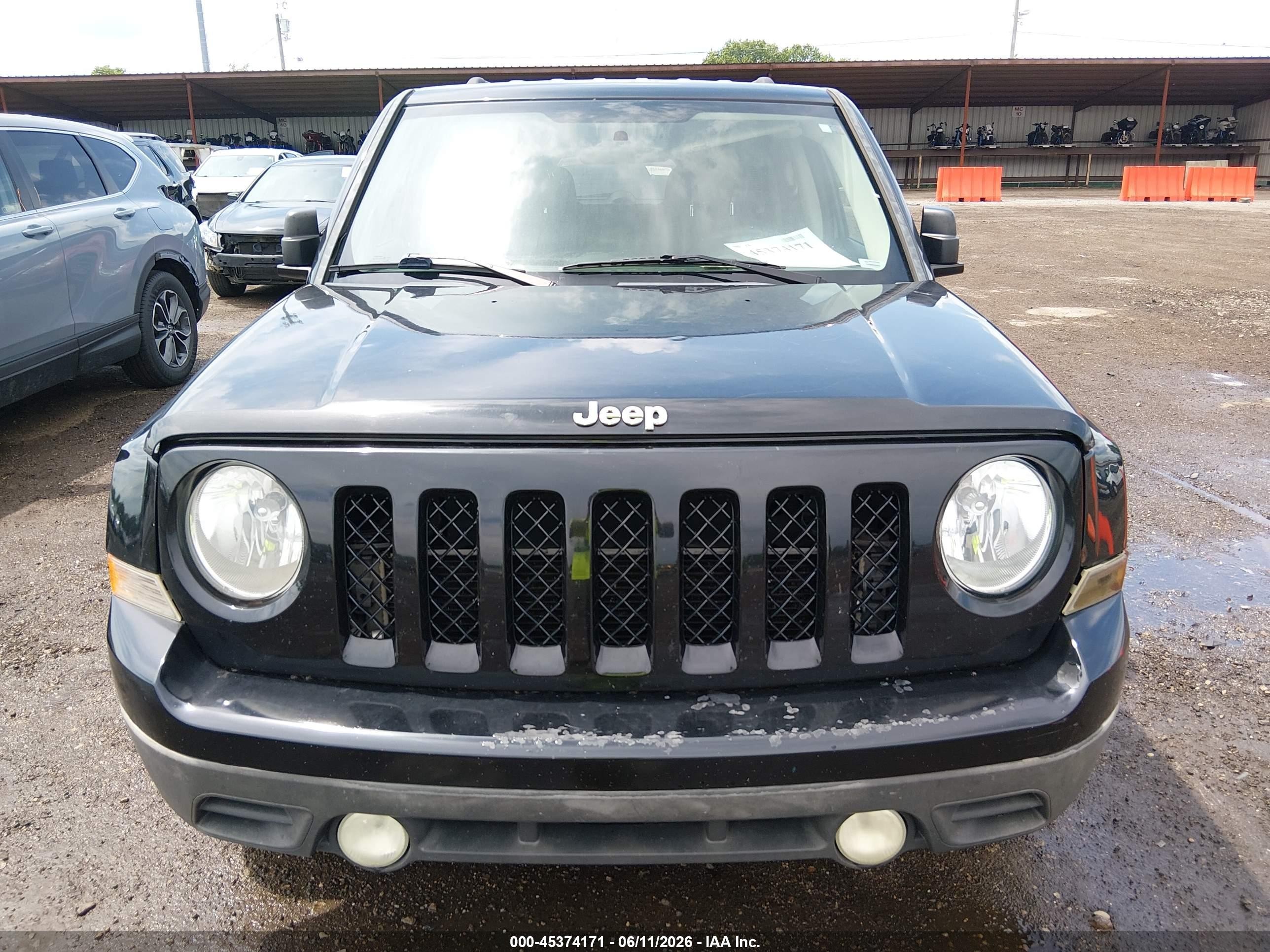 2015 Jeep Patriot Sport Black vin: 1C4NJPBA5FD413342