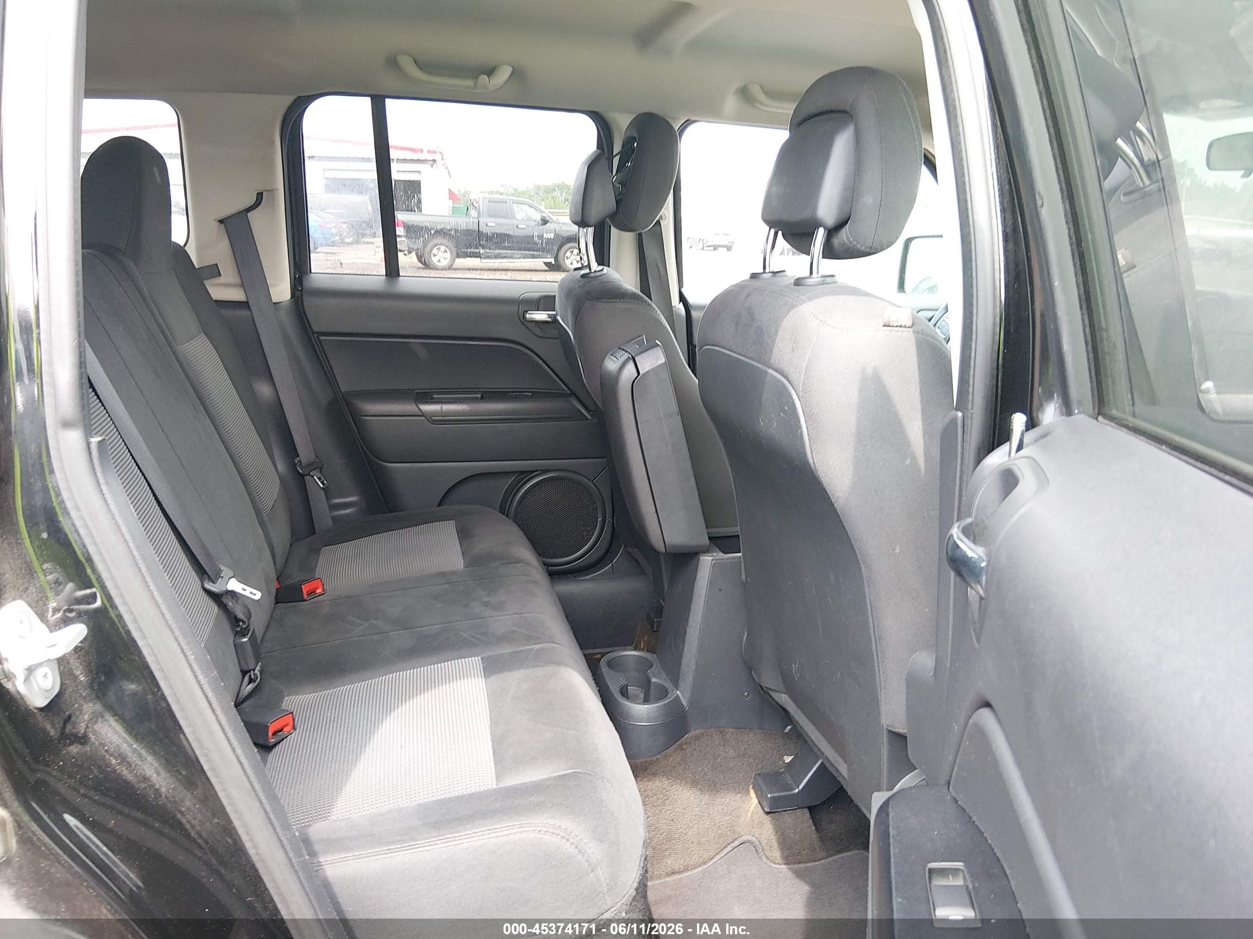 2015 Jeep Patriot Sport Black vin: 1C4NJPBA5FD413342