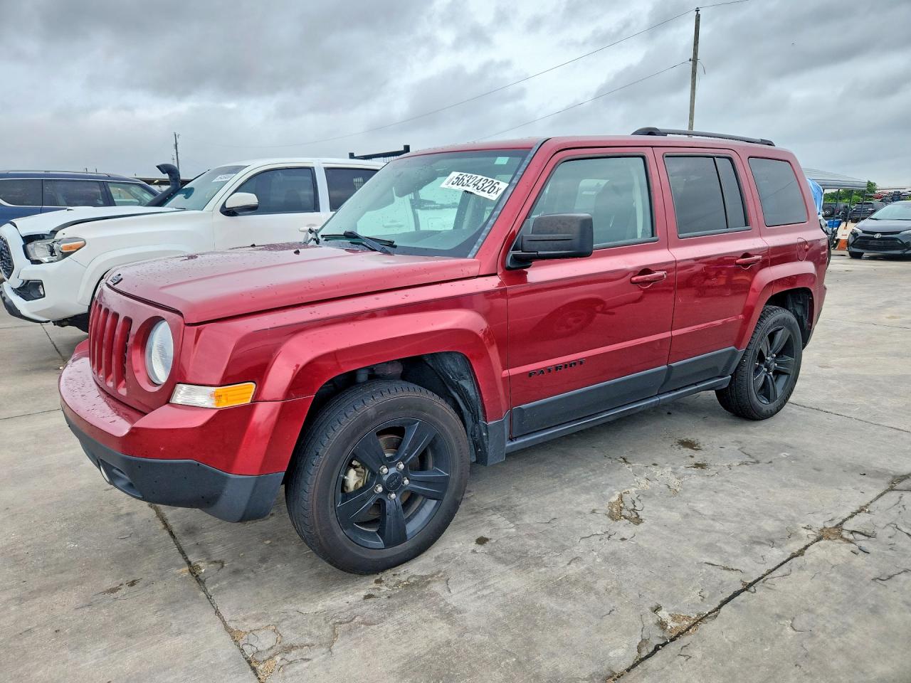 2015 Jeep Patriot Sport Burgundy vin: 1C4NJPBA5FD429752