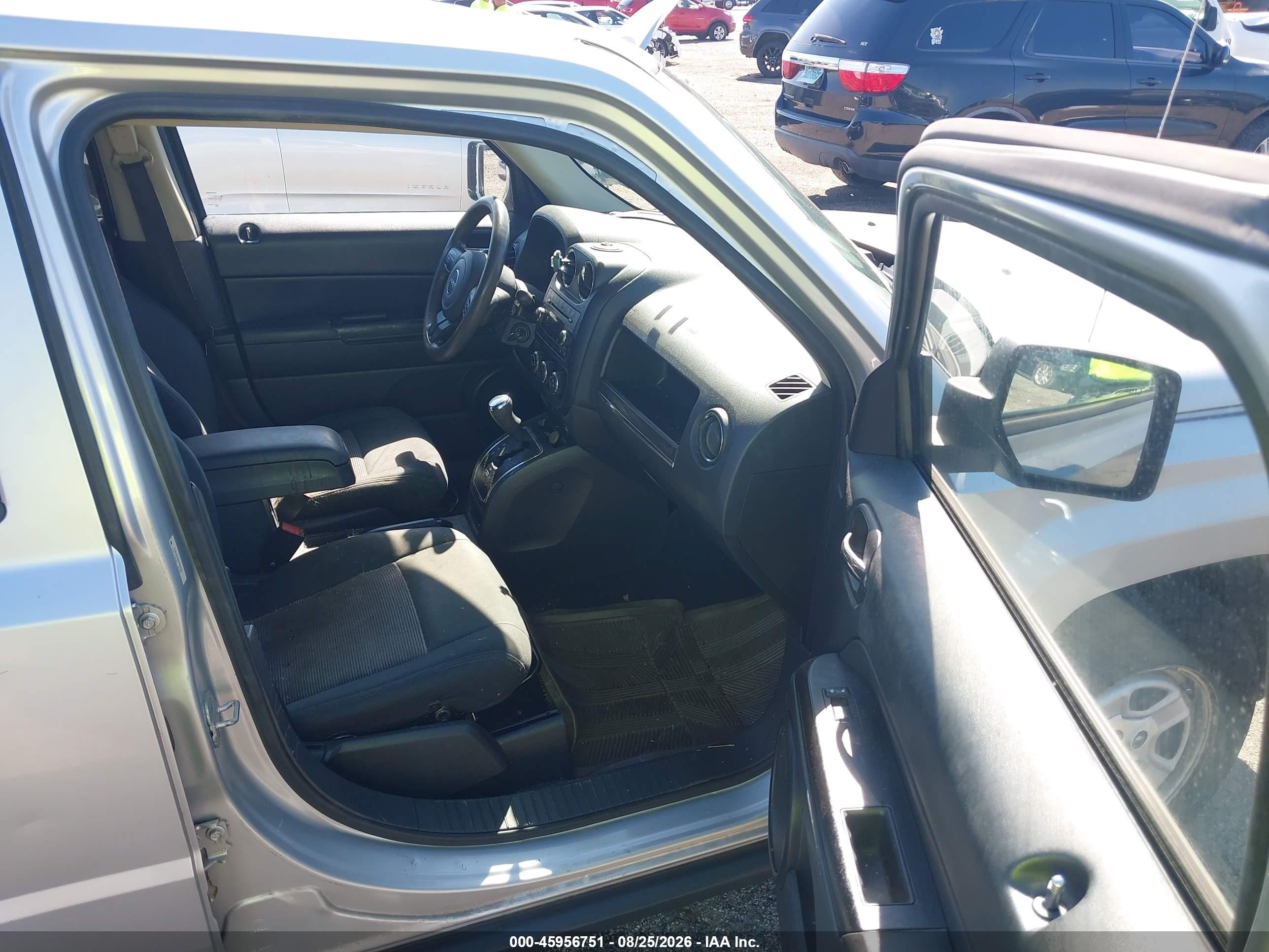 2012 Jeep Patriot Sport Silver vin: 1C4NJPBA6CD622312