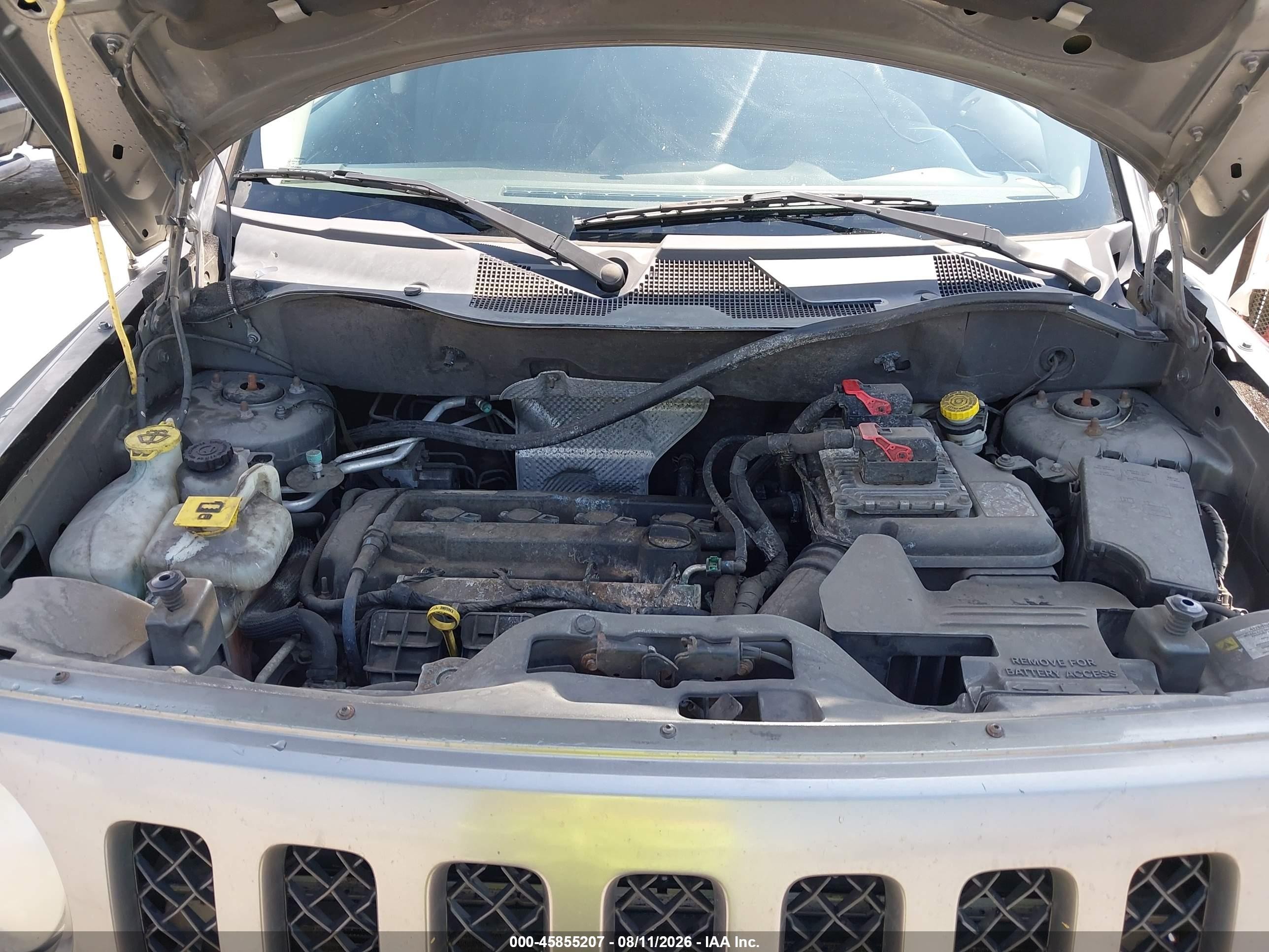 2012 Jeep Patriot Sport Gray vin: 1C4NJPBA6CD634606