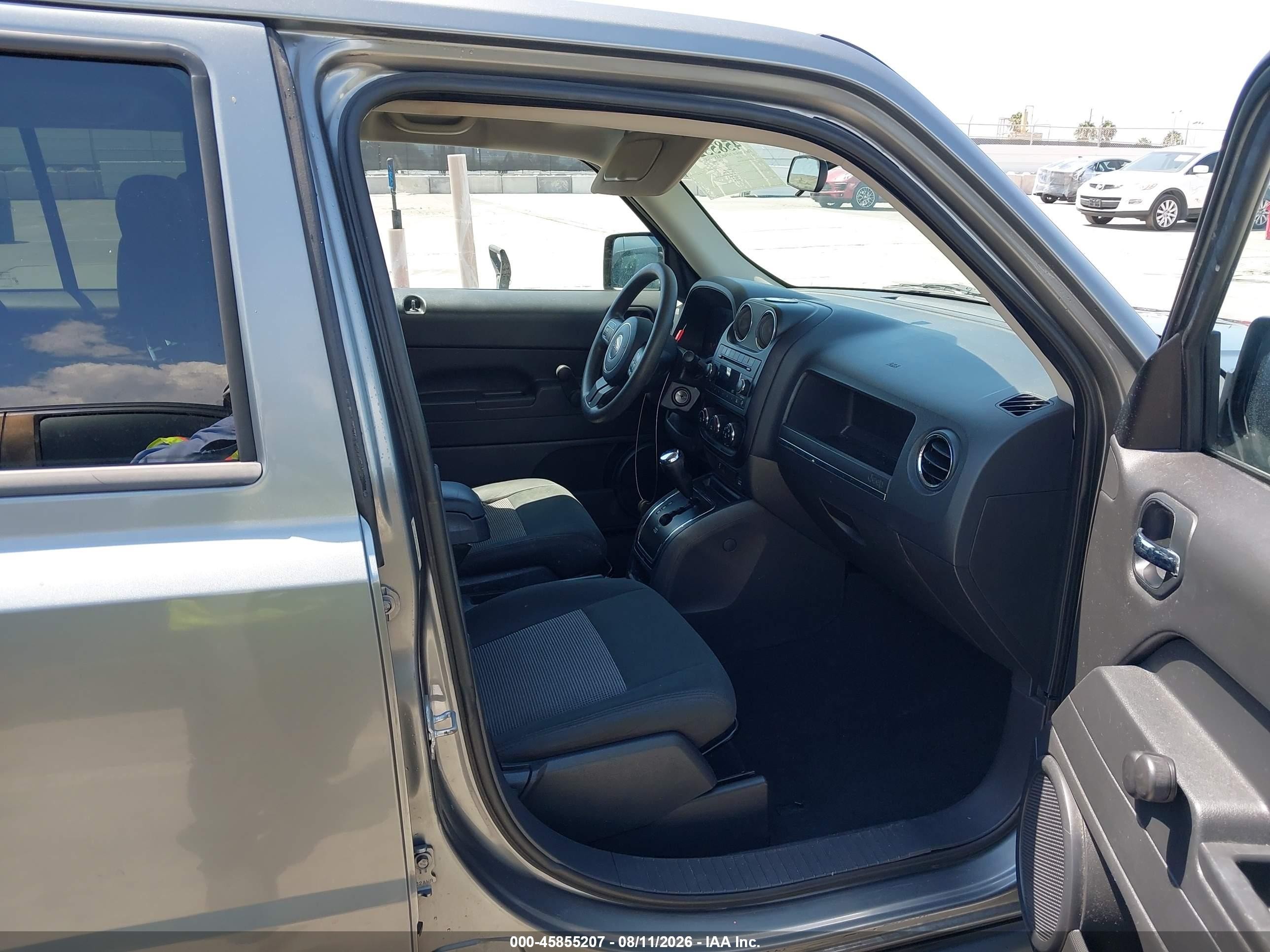 2012 Jeep Patriot Sport Gray vin: 1C4NJPBA6CD634606