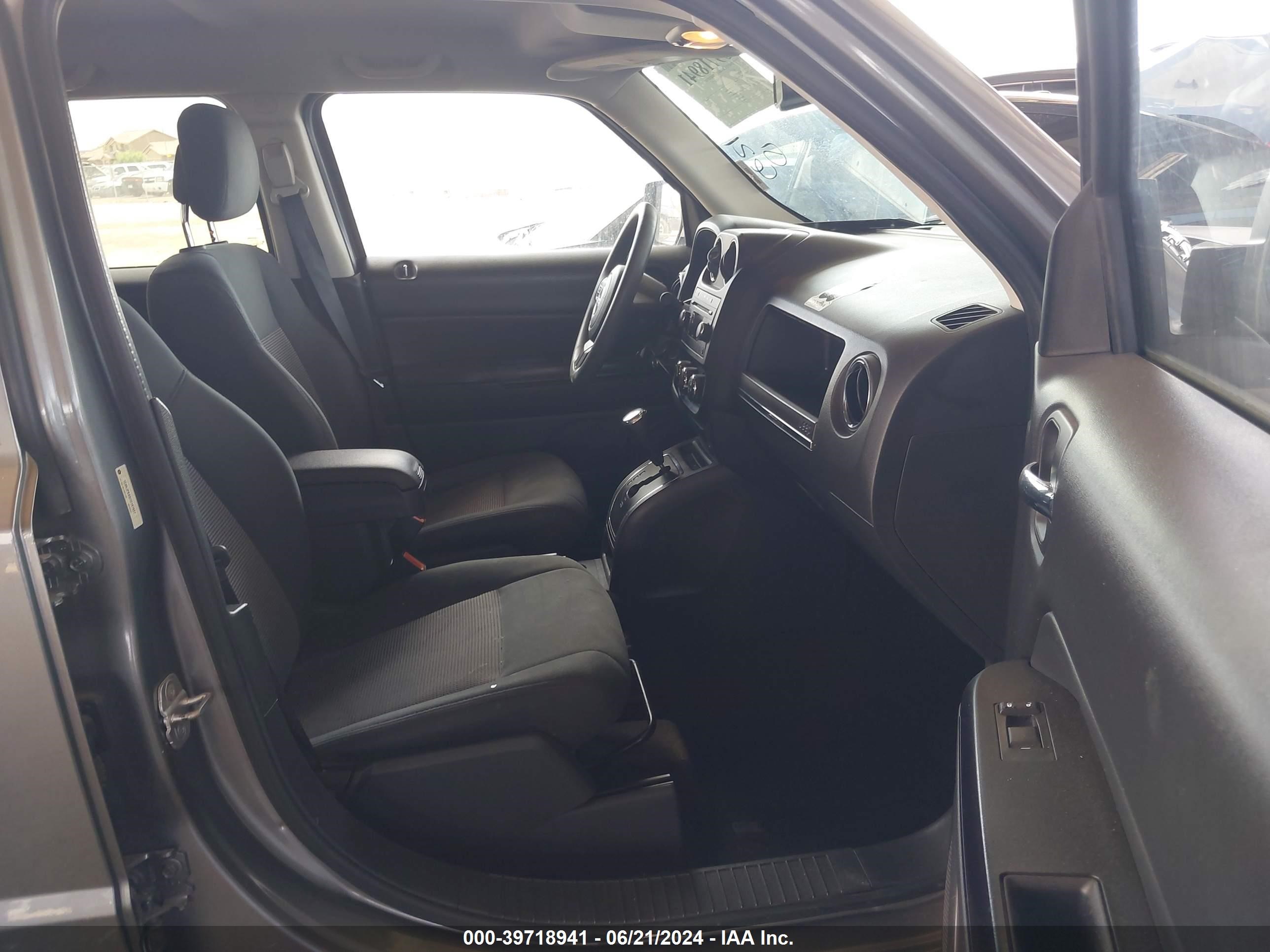 2013 Jeep Patriot Sport Gray vin: 1C4NJPBA6DD187437
