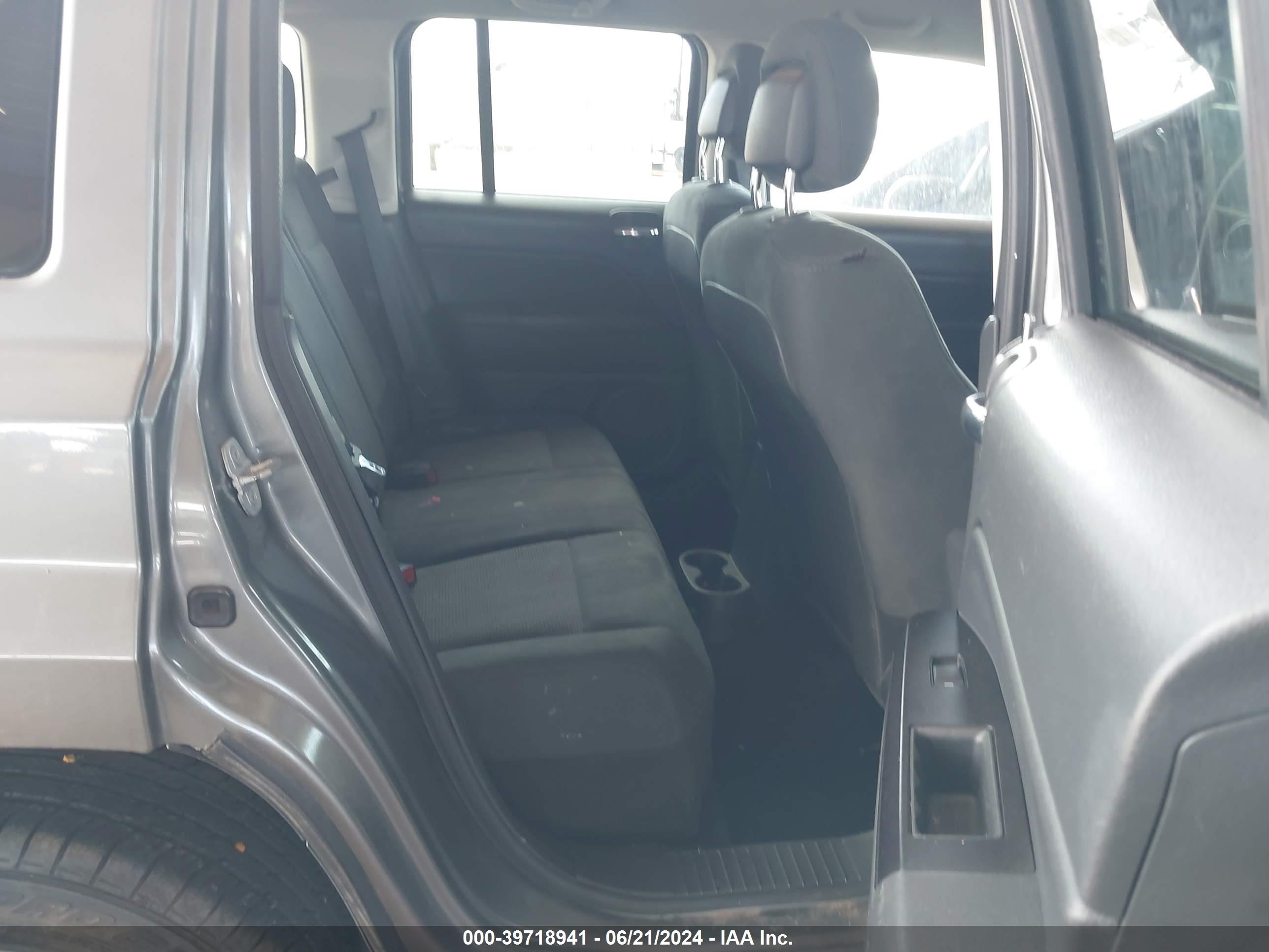 2013 Jeep Patriot Sport Gray vin: 1C4NJPBA6DD187437