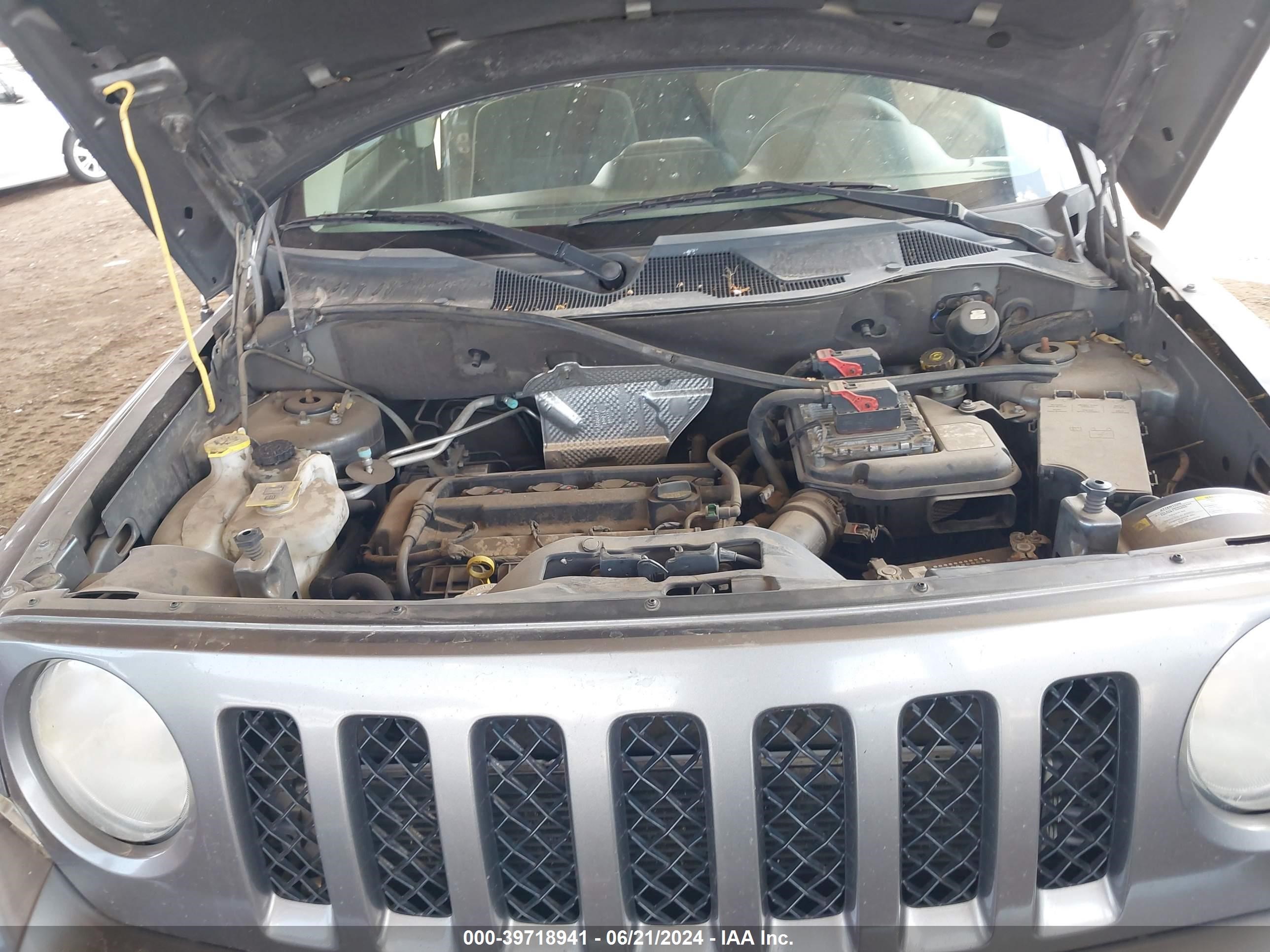 2013 Jeep Patriot Sport Gray vin: 1C4NJPBA6DD187437