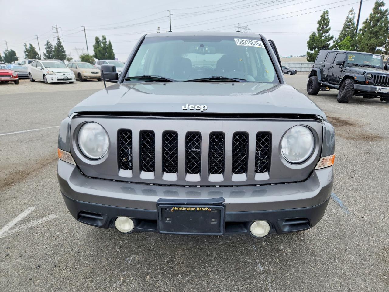 2014 Jeep Patriot Sport Gray vin: 1C4NJPBA6ED631952