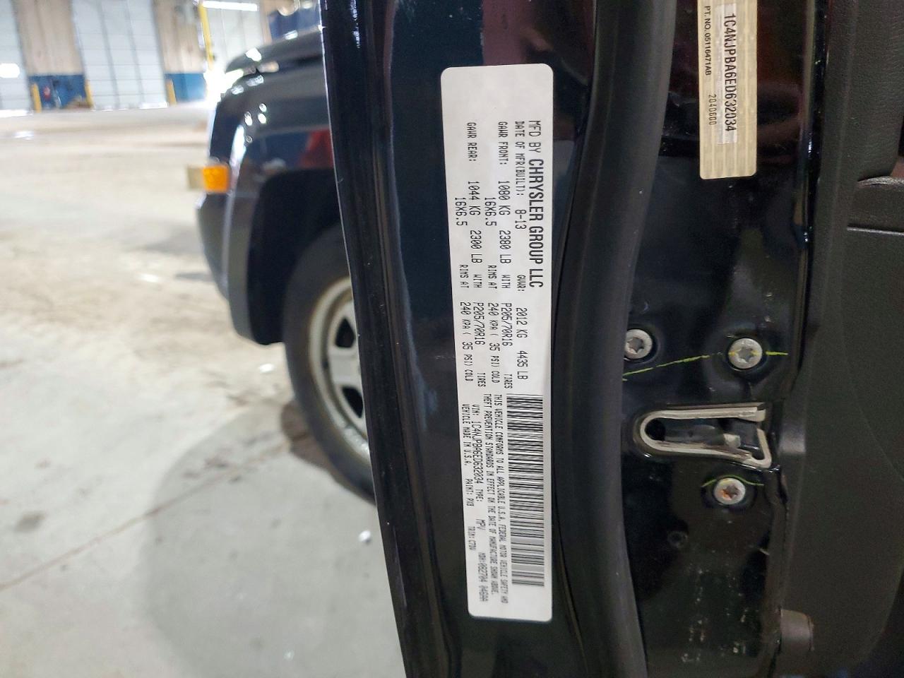 2014 Jeep Patriot Sport Black vin: 1C4NJPBA6ED632034