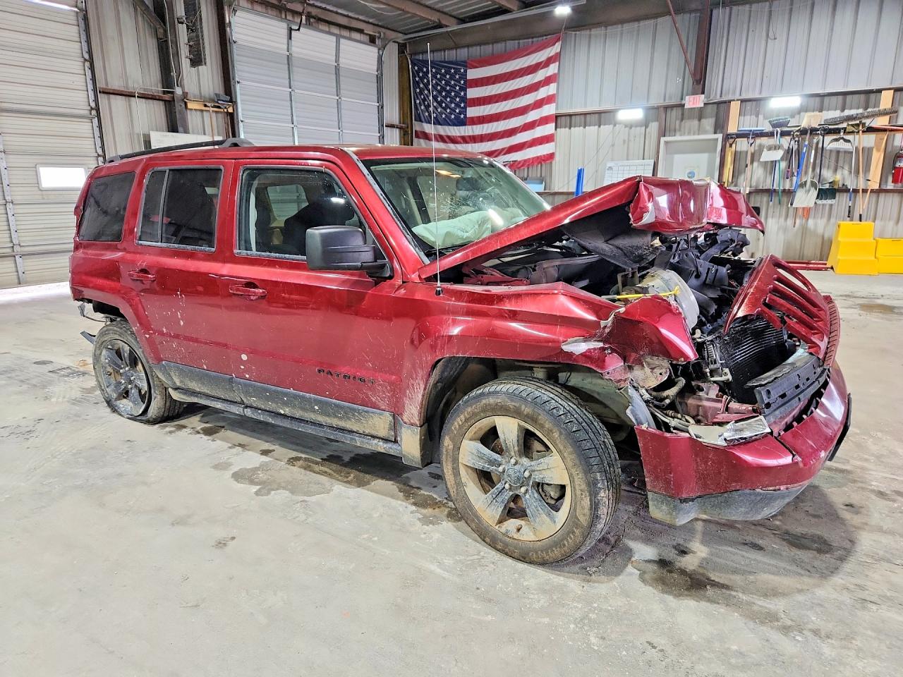 2014 Jeep Patriot Sport Burgundy vin: 1C4NJPBA6ED674333