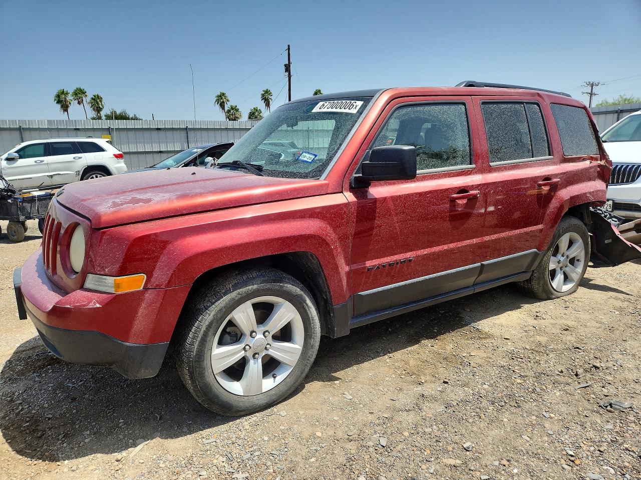 2014 Jeep Patriot Sport Burgundy vin: 1C4NJPBA6ED775033