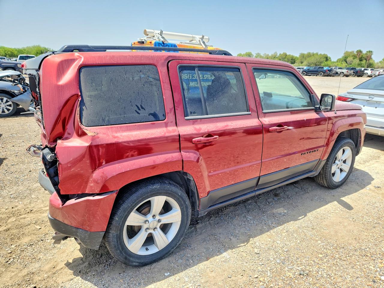 2014 Jeep Patriot Sport Burgundy vin: 1C4NJPBA6ED775033