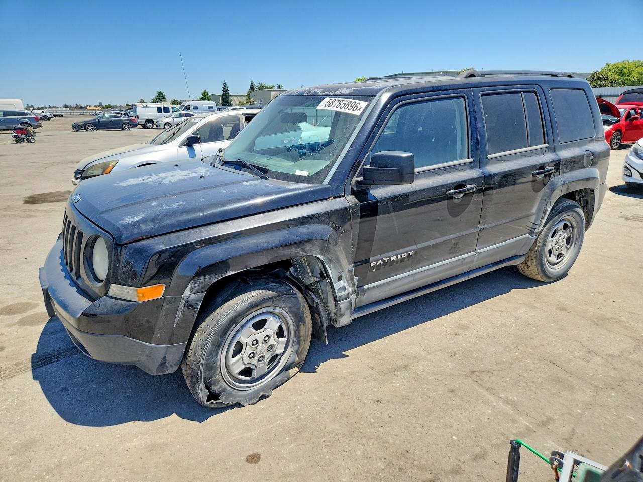 2014 Jeep Patriot Sport Black vin: 1C4NJPBA6ED789255