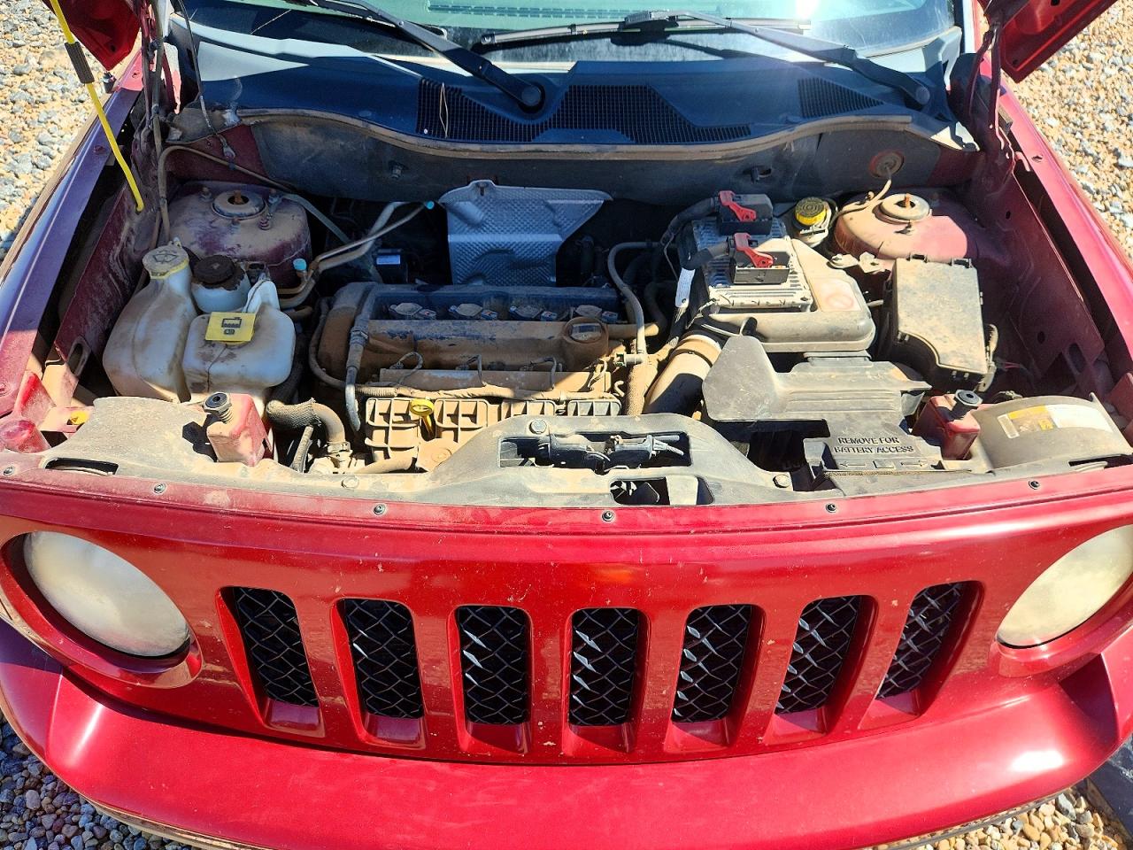 2014 Jeep Patriot Sport Burgundy vin: 1C4NJPBA6ED881157
