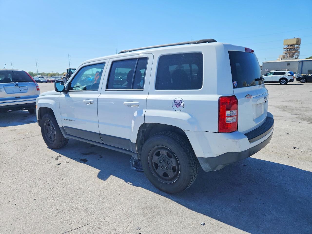 2014 Jeep Patriot Sport White vin: 1C4NJPBA6ED881871