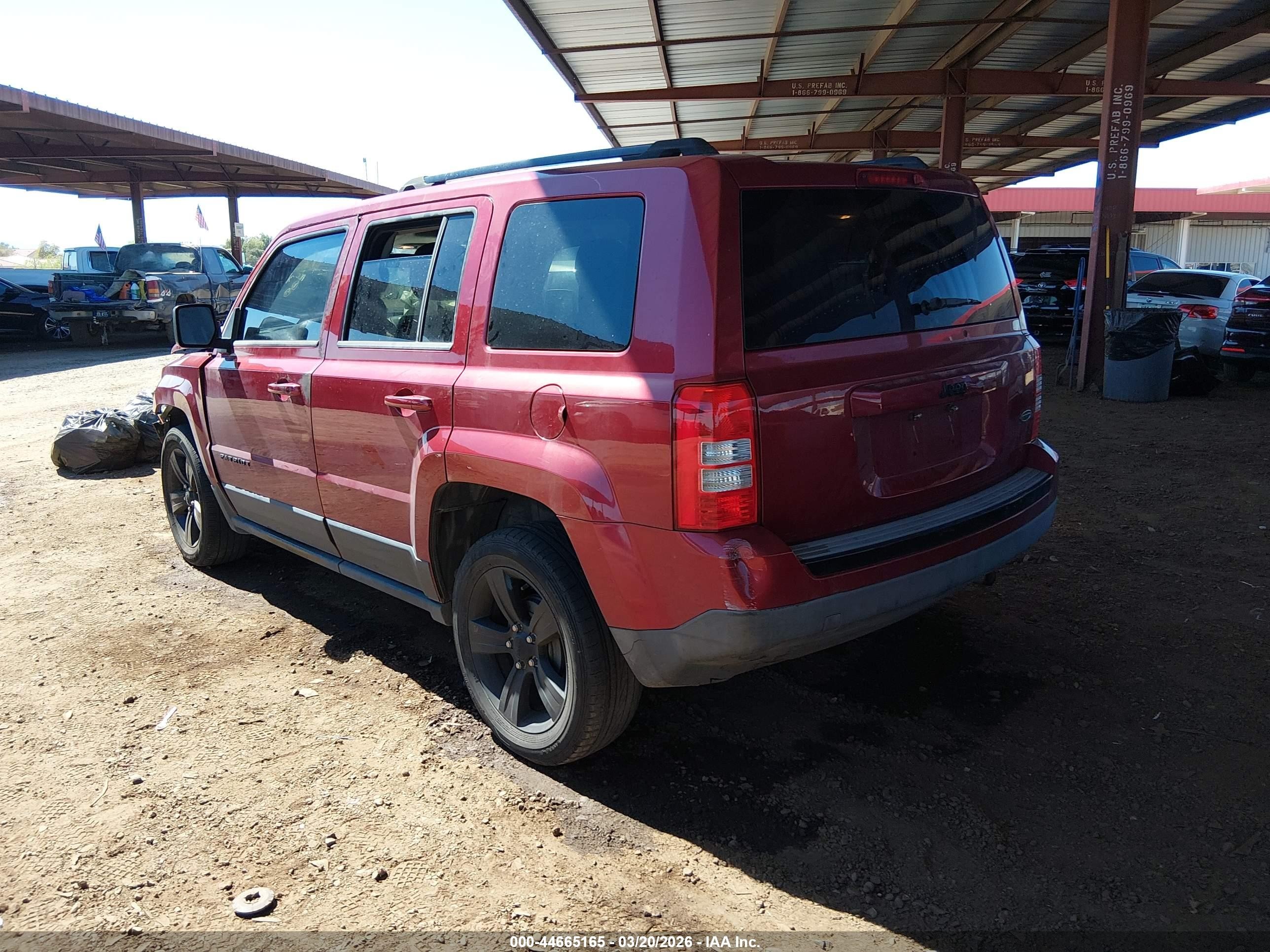 2015 Jeep Patriot Altitude Edition Red vin: 1C4NJPBA6FD156692