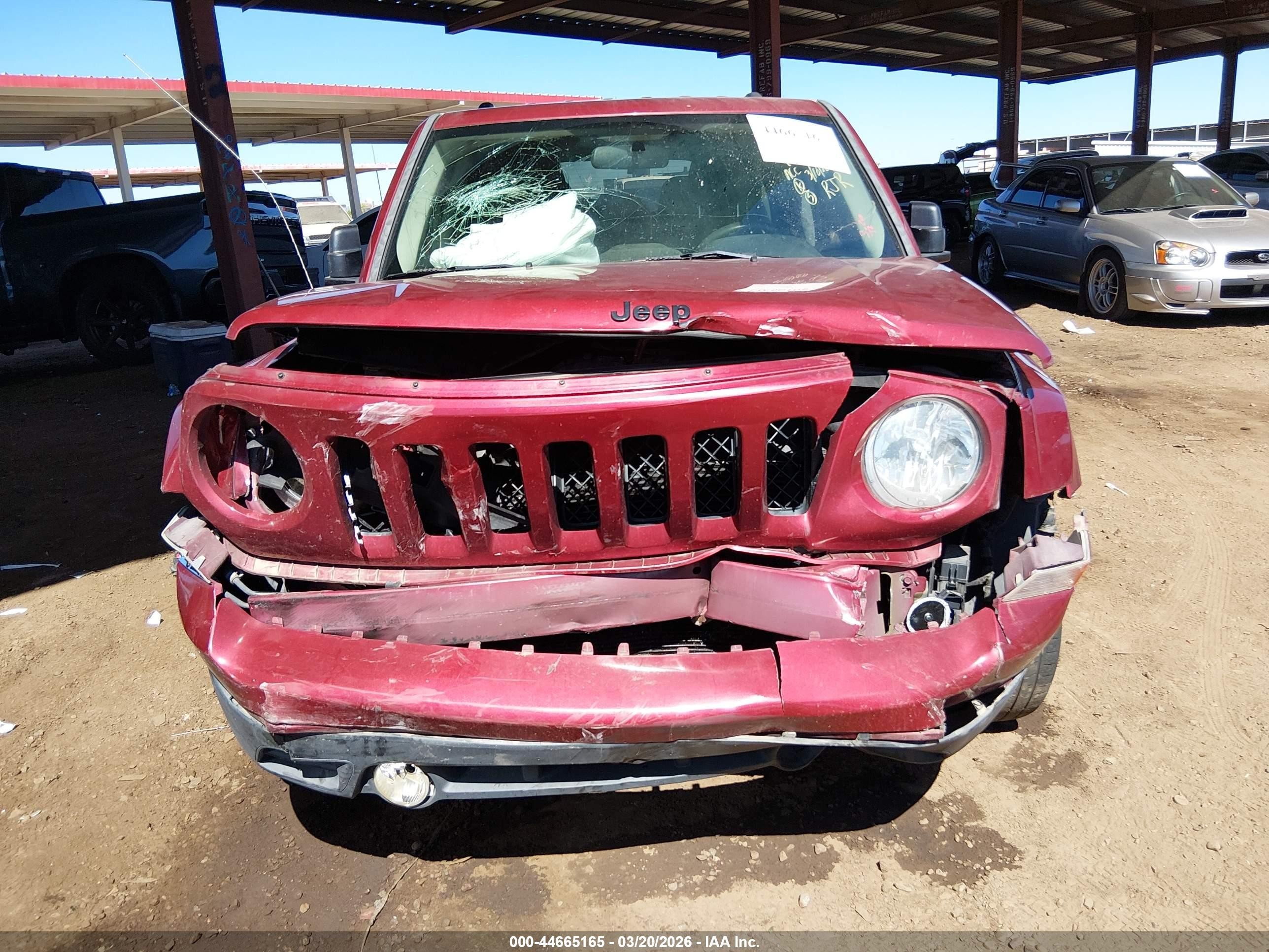 2015 Jeep Patriot Altitude Edition Red vin: 1C4NJPBA6FD156692