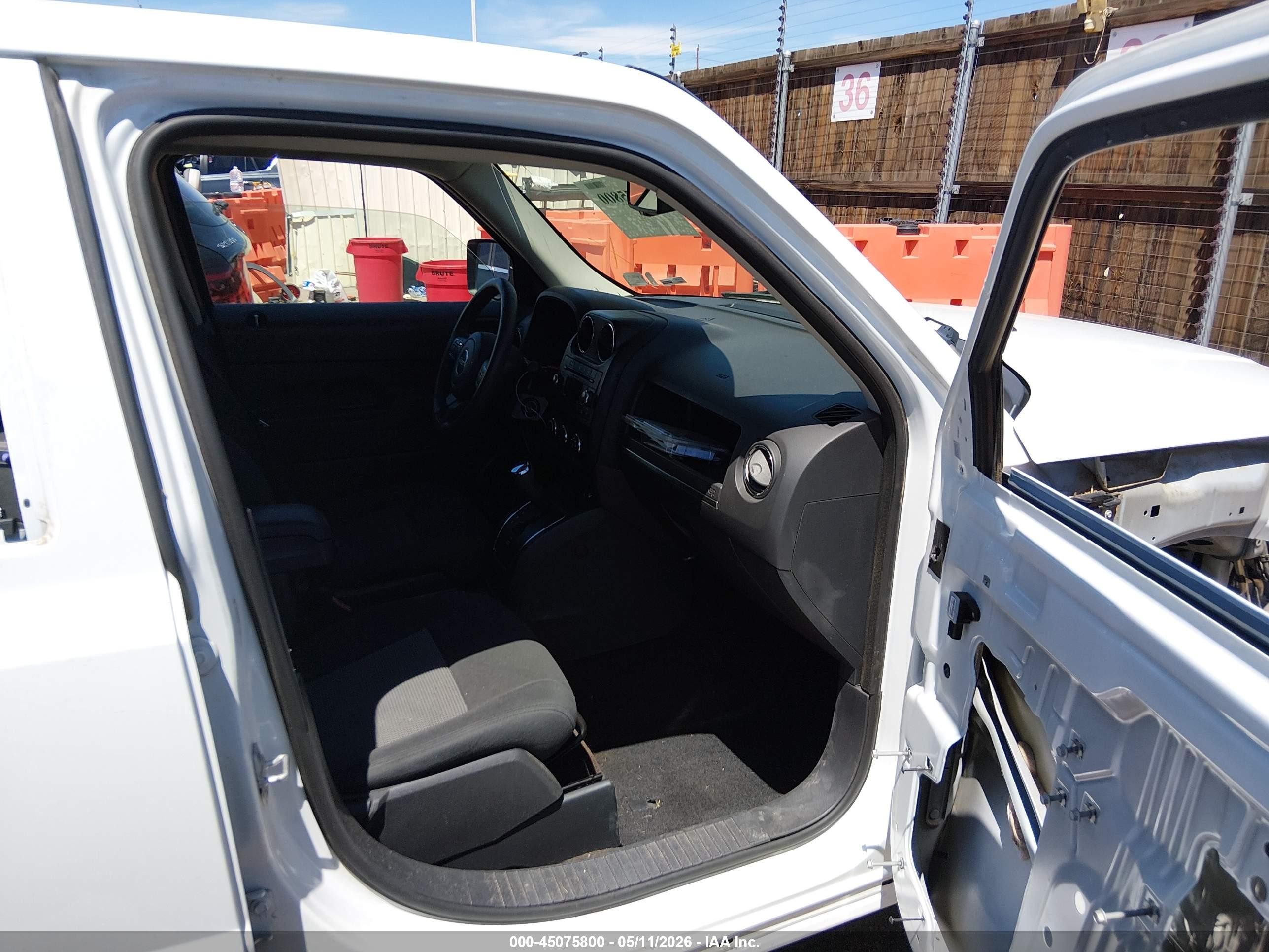 2015 Jeep Patriot Altitude Edition White vin: 1C4NJPBA6FD157406