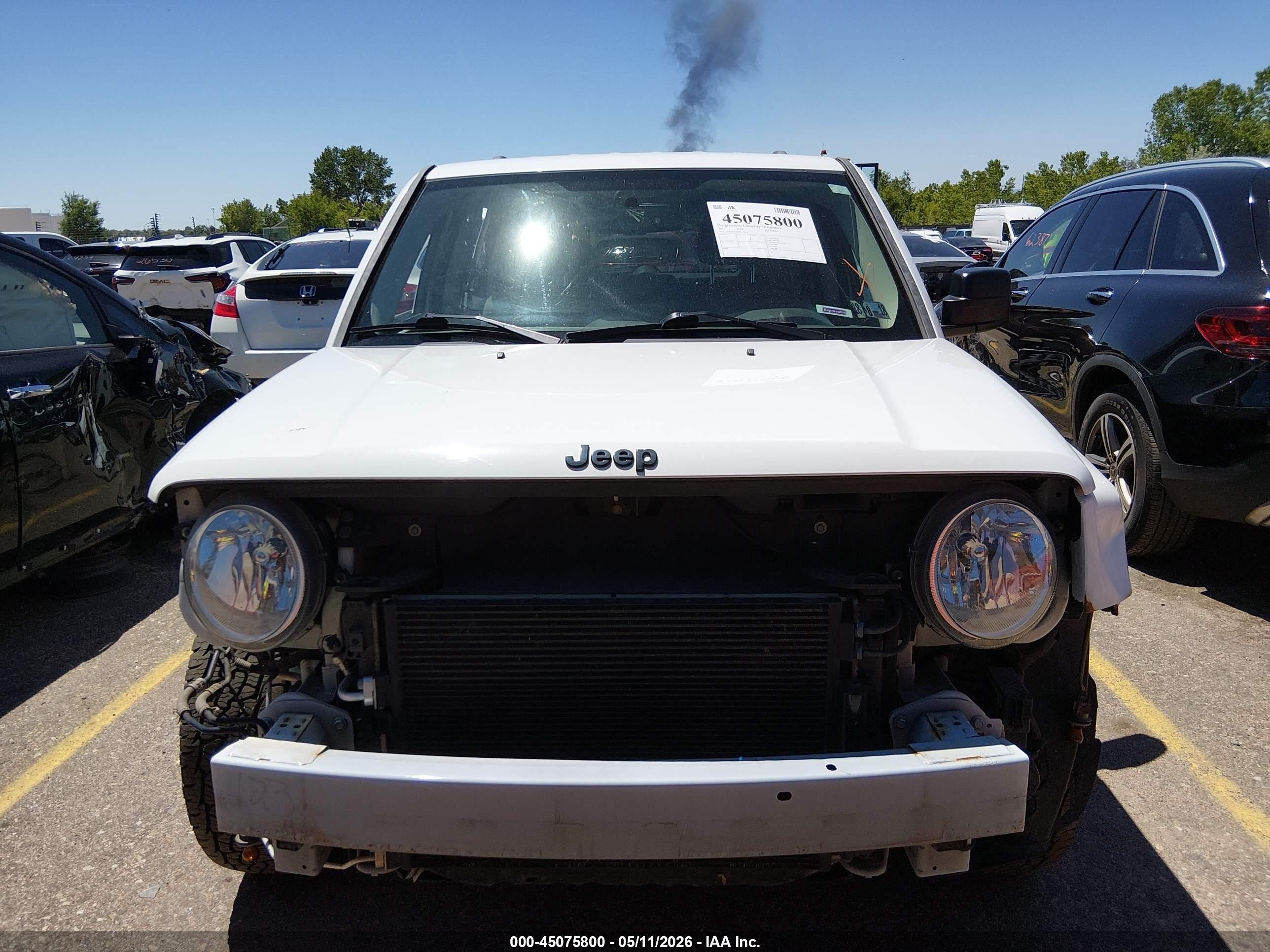 2015 Jeep Patriot Altitude Edition White vin: 1C4NJPBA6FD157406
