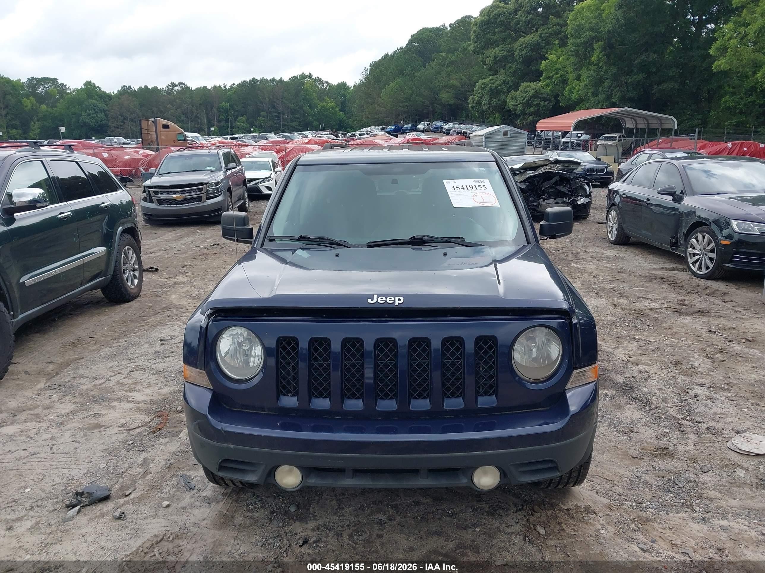 2015 Jeep Patriot Sport Blue vin: 1C4NJPBA6FD170530
