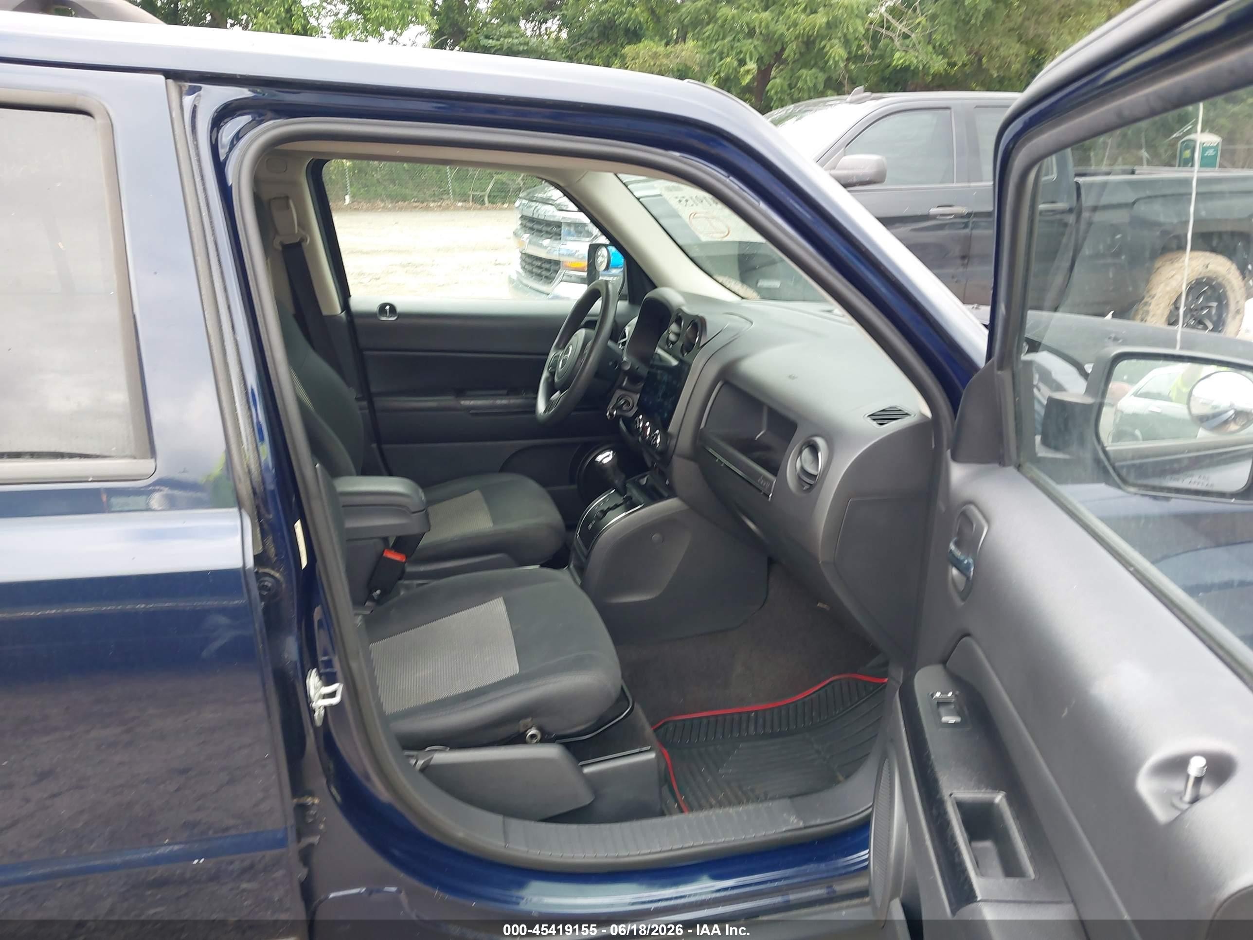 2015 Jeep Patriot Sport Blue vin: 1C4NJPBA6FD170530