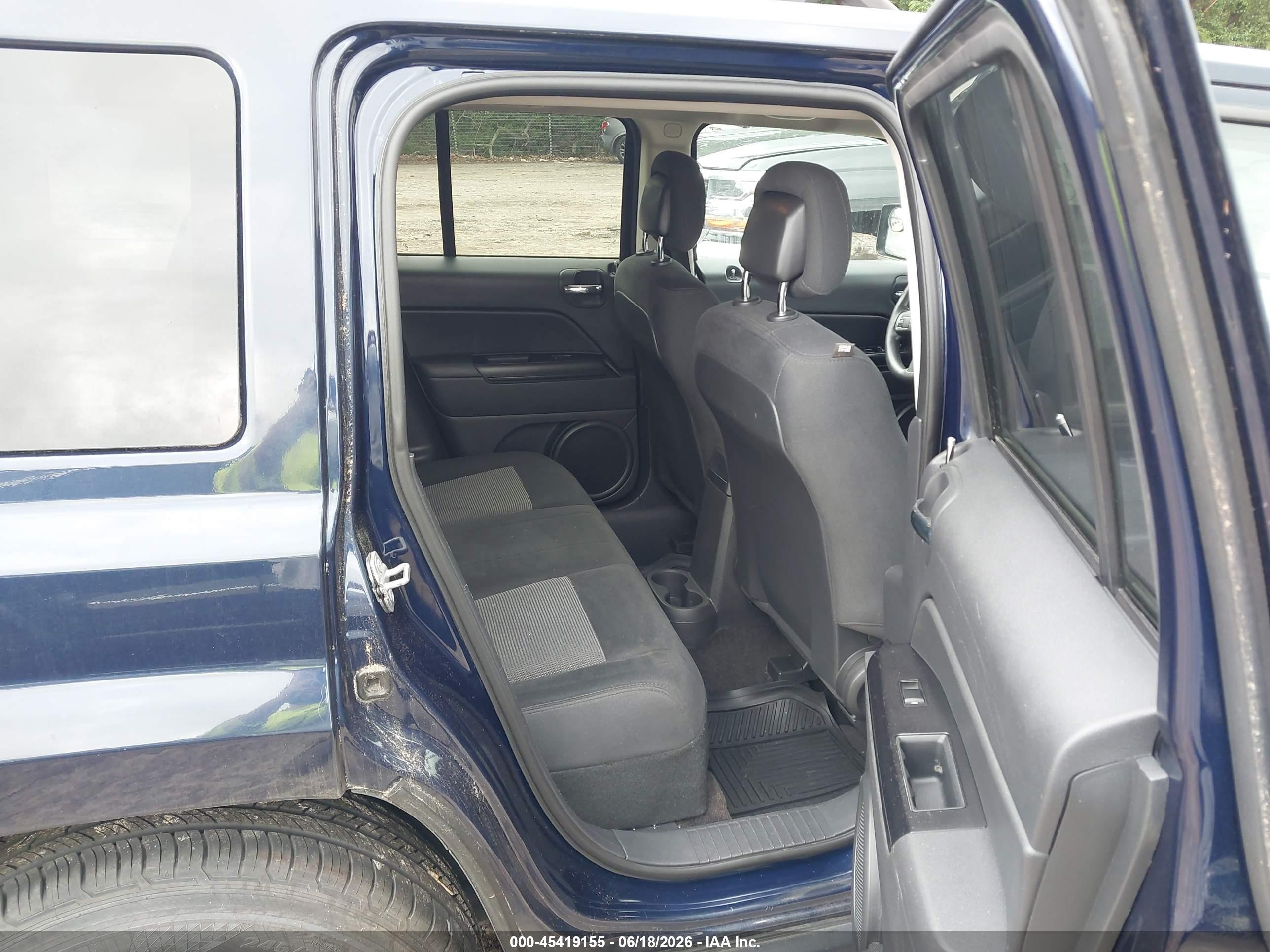 2015 Jeep Patriot Sport Blue vin: 1C4NJPBA6FD170530