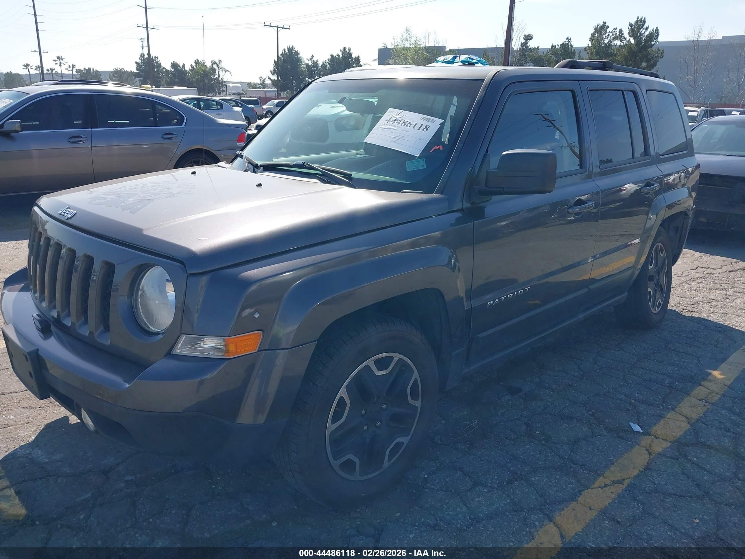 2015 Jeep Patriot Sport Brown vin: 1C4NJPBA6FD219077