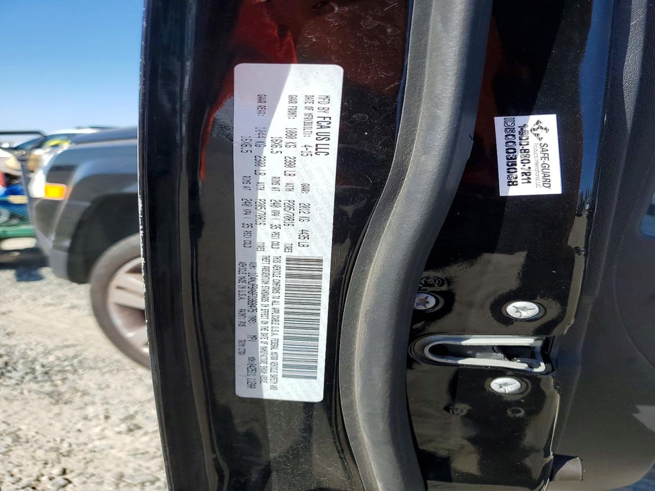 2015 Jeep Patriot Sport Black vin: 1C4NJPBA6FD368475