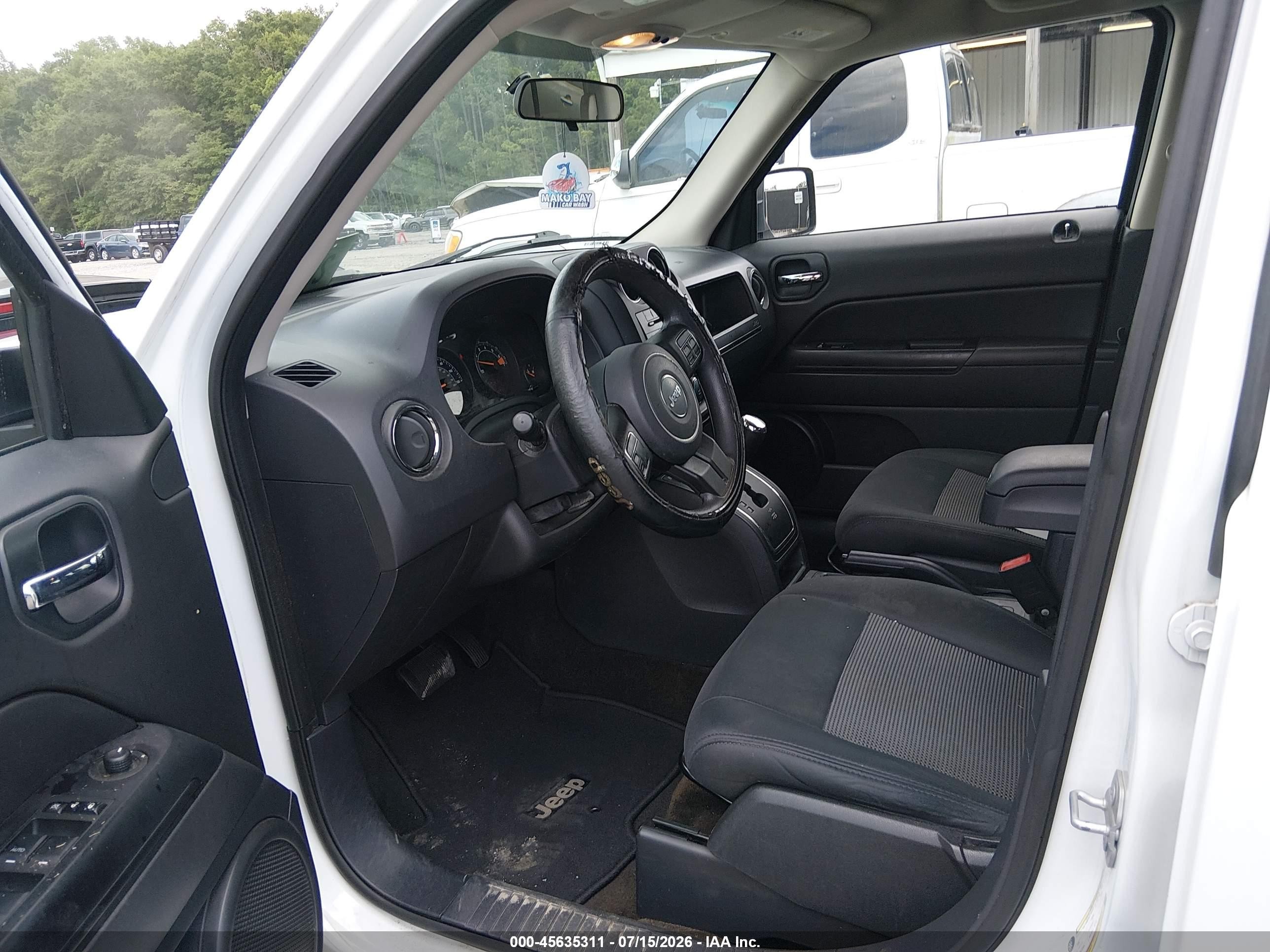 2015 Jeep Patriot Altitude Edition White vin: 1C4NJPBA6FD401832