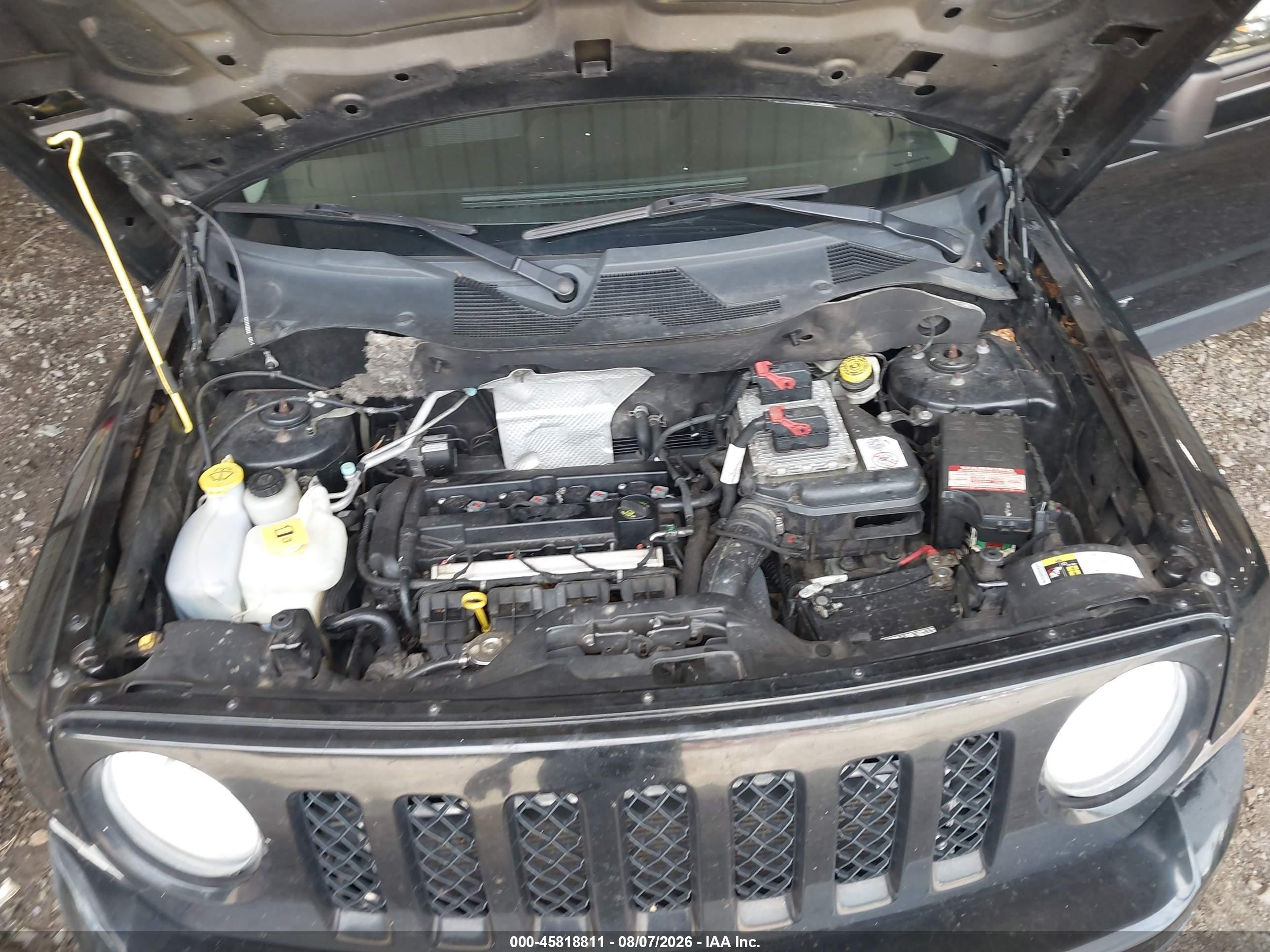 2015 Jeep Patriot Sport Черный vin: 1C4NJPBA6FD413110
