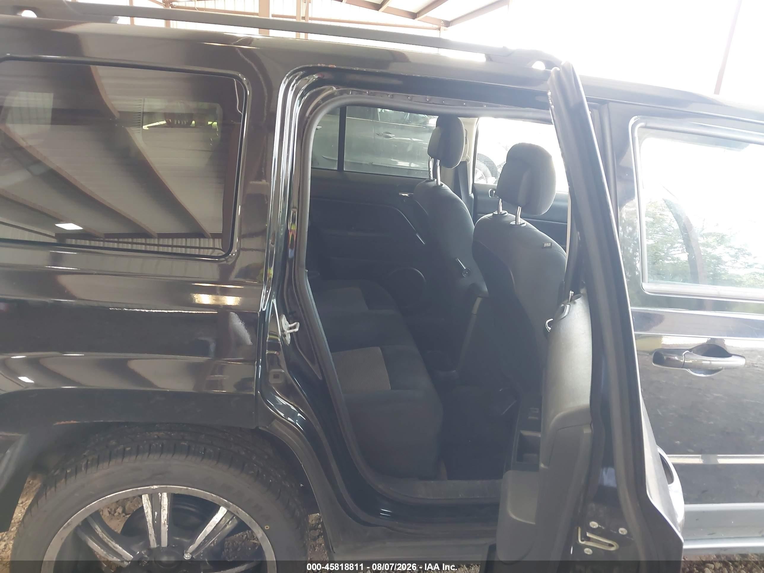 2015 Jeep Patriot Sport Черный vin: 1C4NJPBA6FD413110