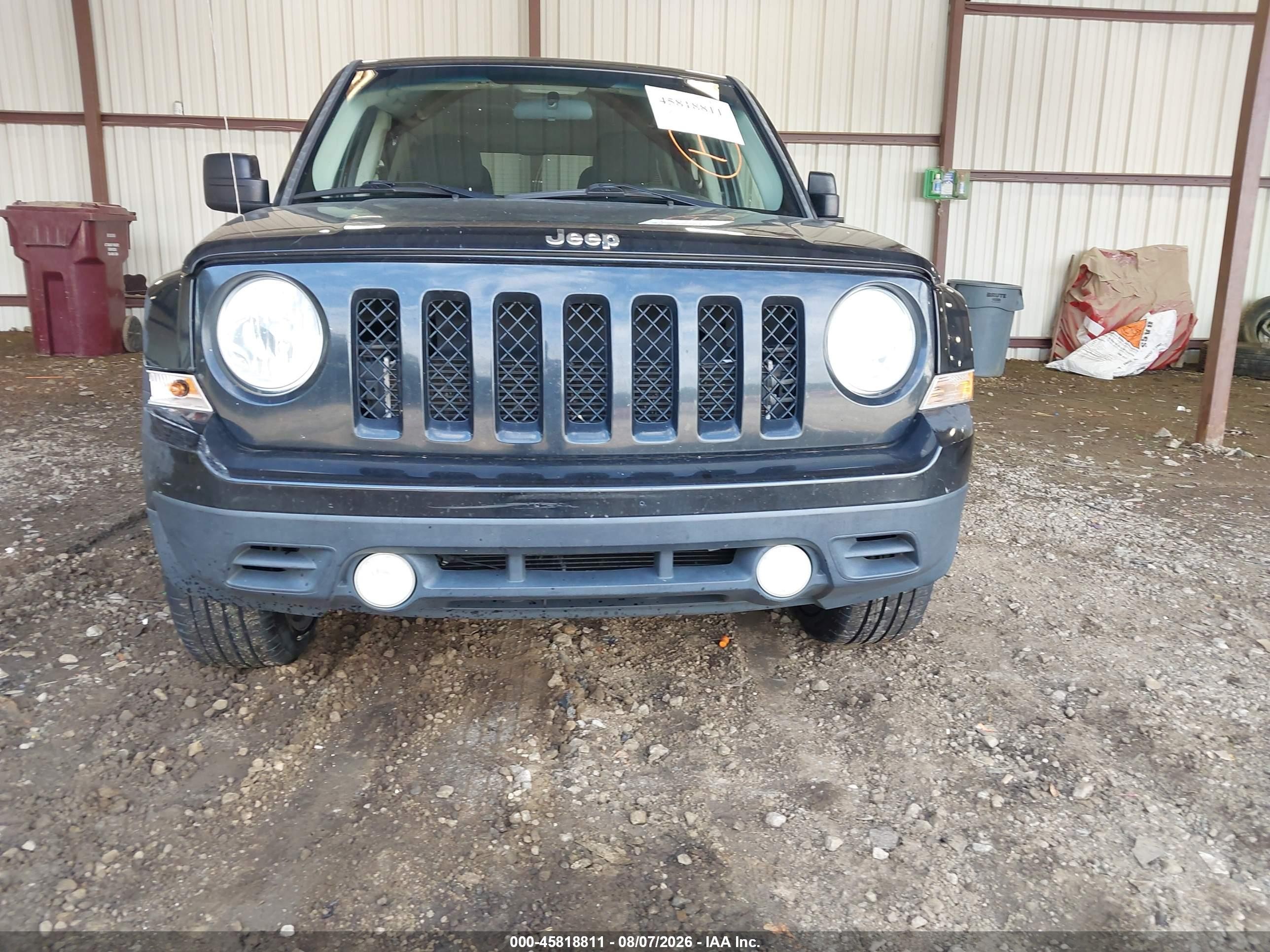 2015 Jeep Patriot Sport Черный vin: 1C4NJPBA6FD413110