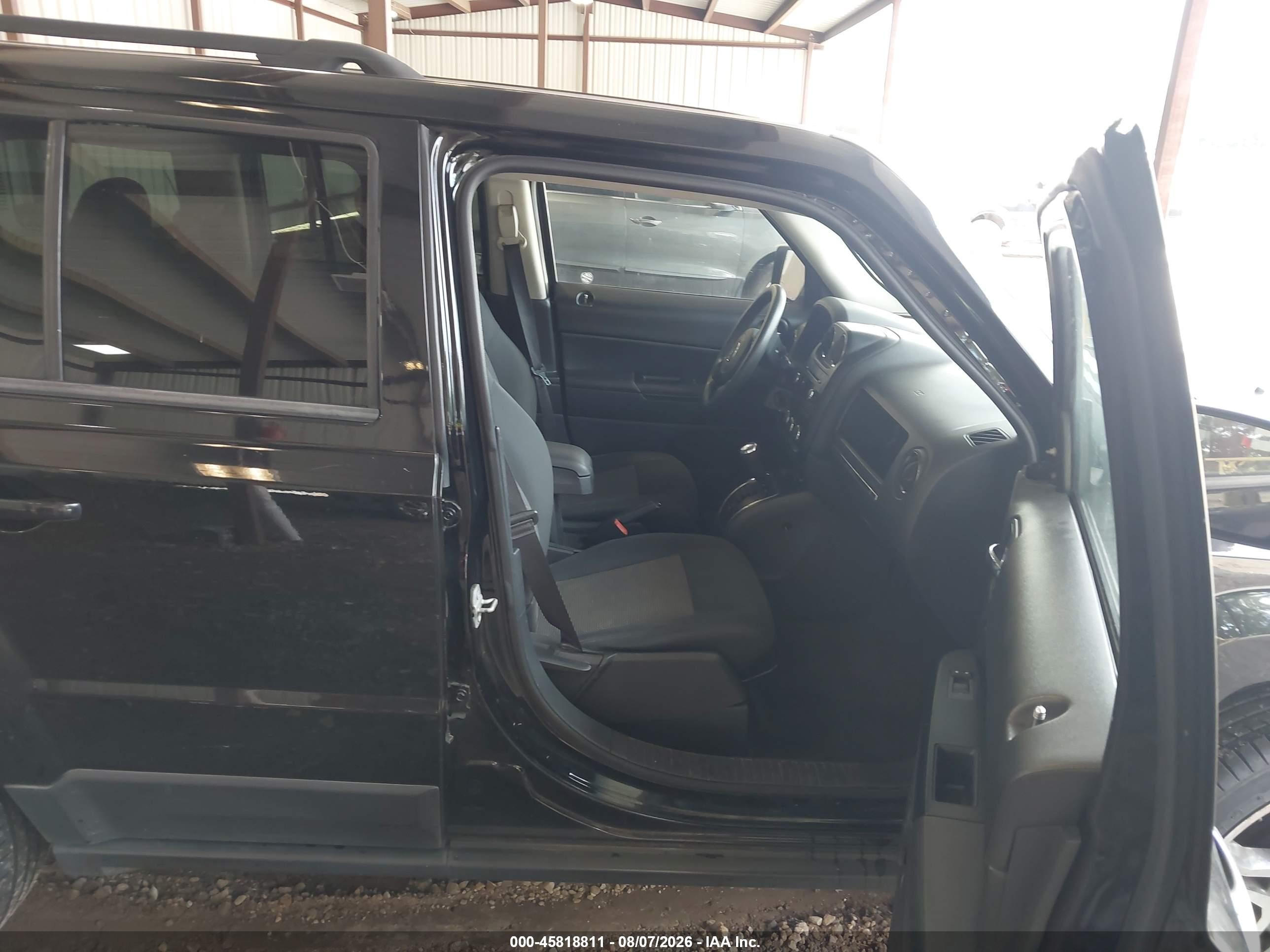 2015 Jeep Patriot Sport Черный vin: 1C4NJPBA6FD413110