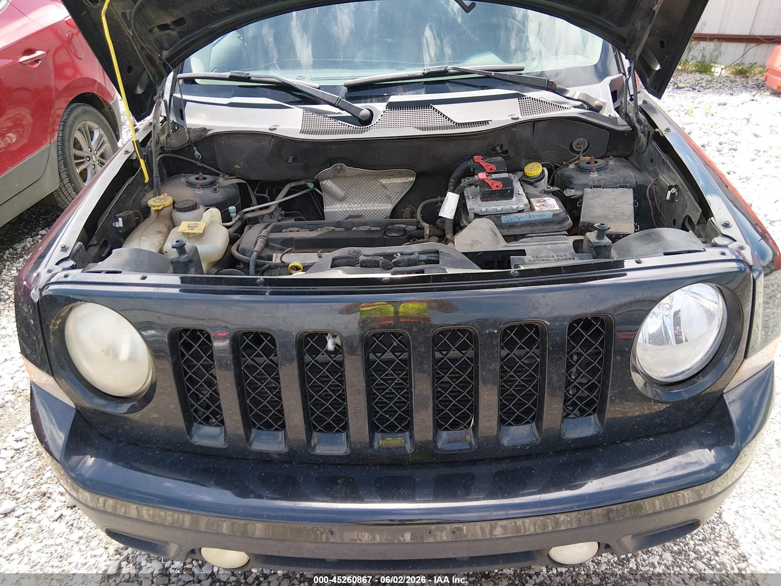 2016 Jeep Patriot Sport Black vin: 1C4NJPBA6GD553109