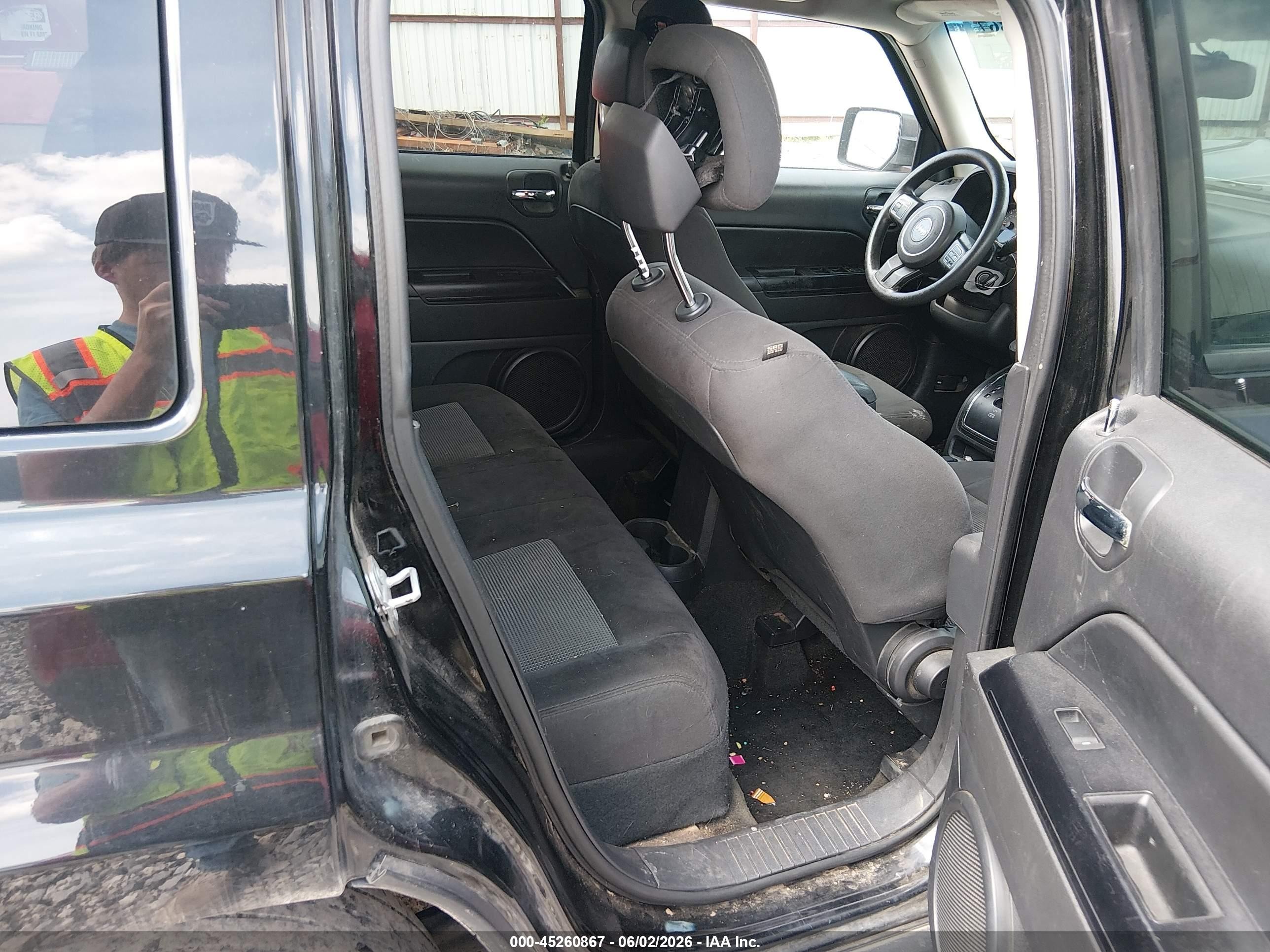 2016 Jeep Patriot Sport Black vin: 1C4NJPBA6GD553109