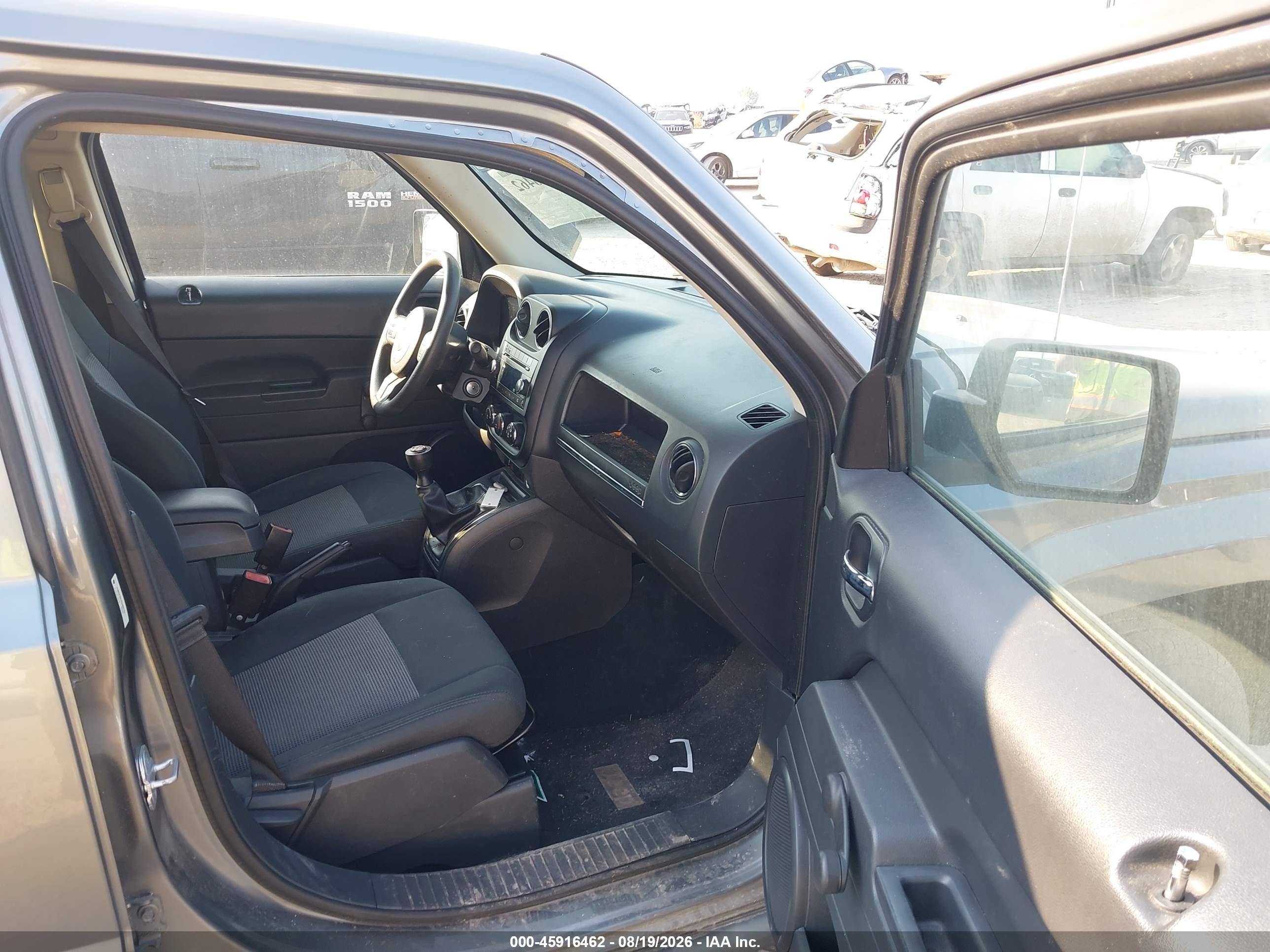 2012 Jeep Patriot Sport Gray vin: 1C4NJPBA7CD509193