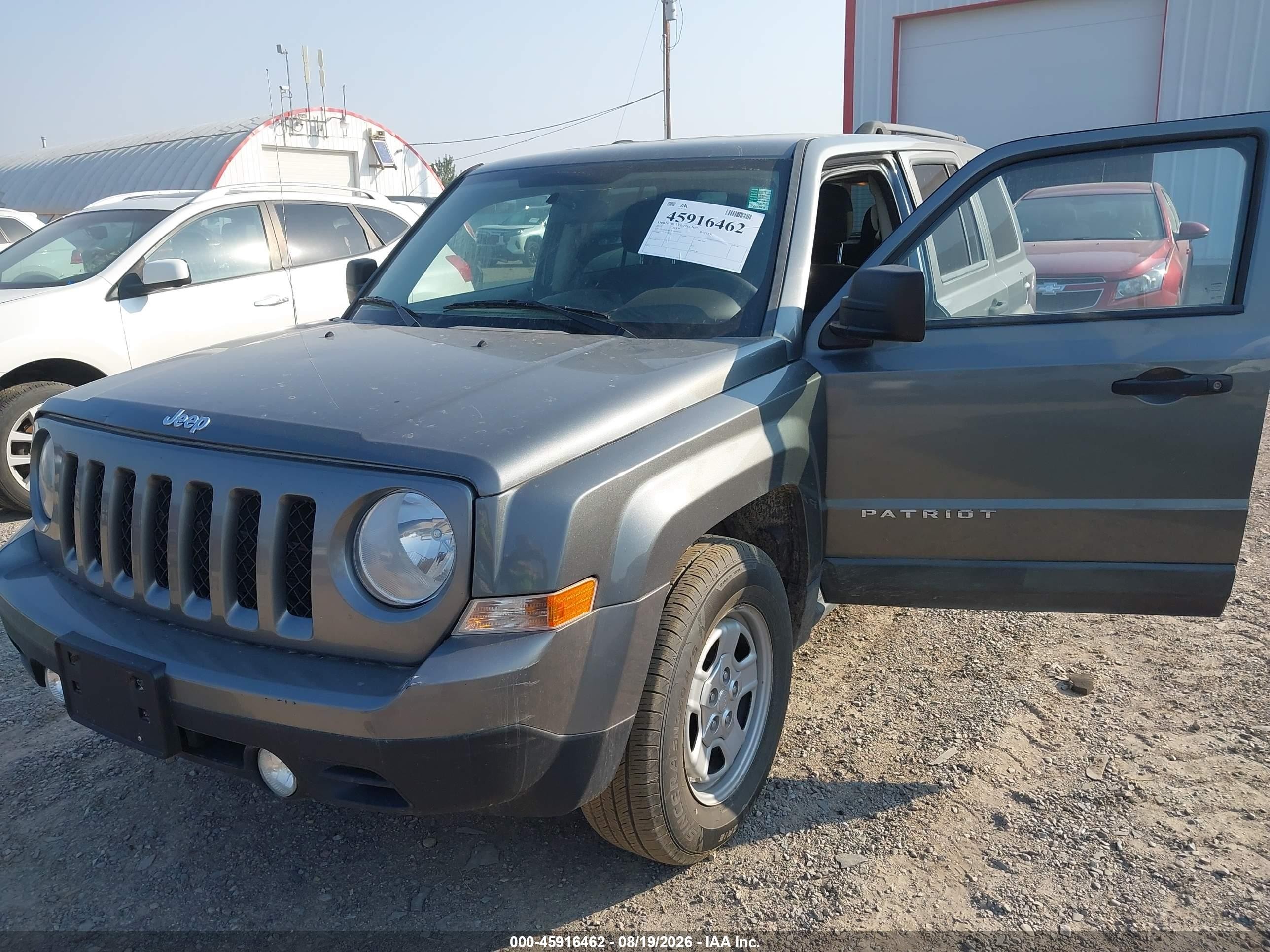 2012 Jeep Patriot Sport Gray vin: 1C4NJPBA7CD509193