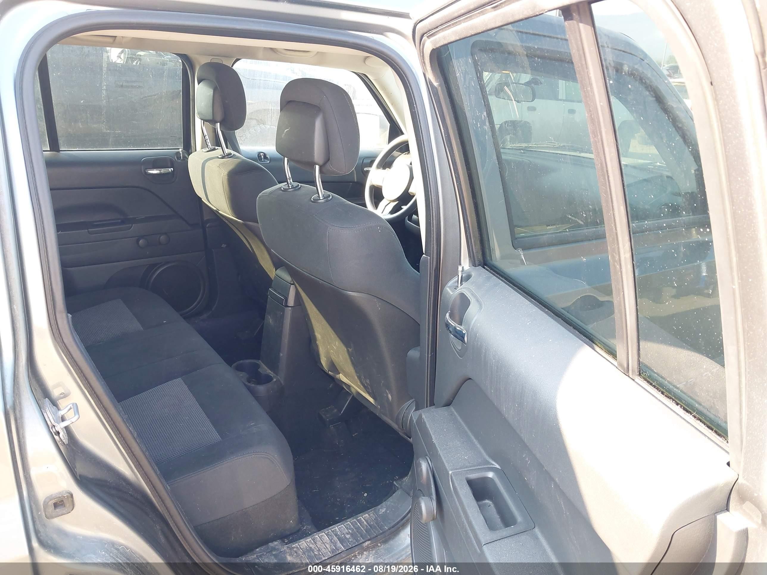 2012 Jeep Patriot Sport Gray vin: 1C4NJPBA7CD509193