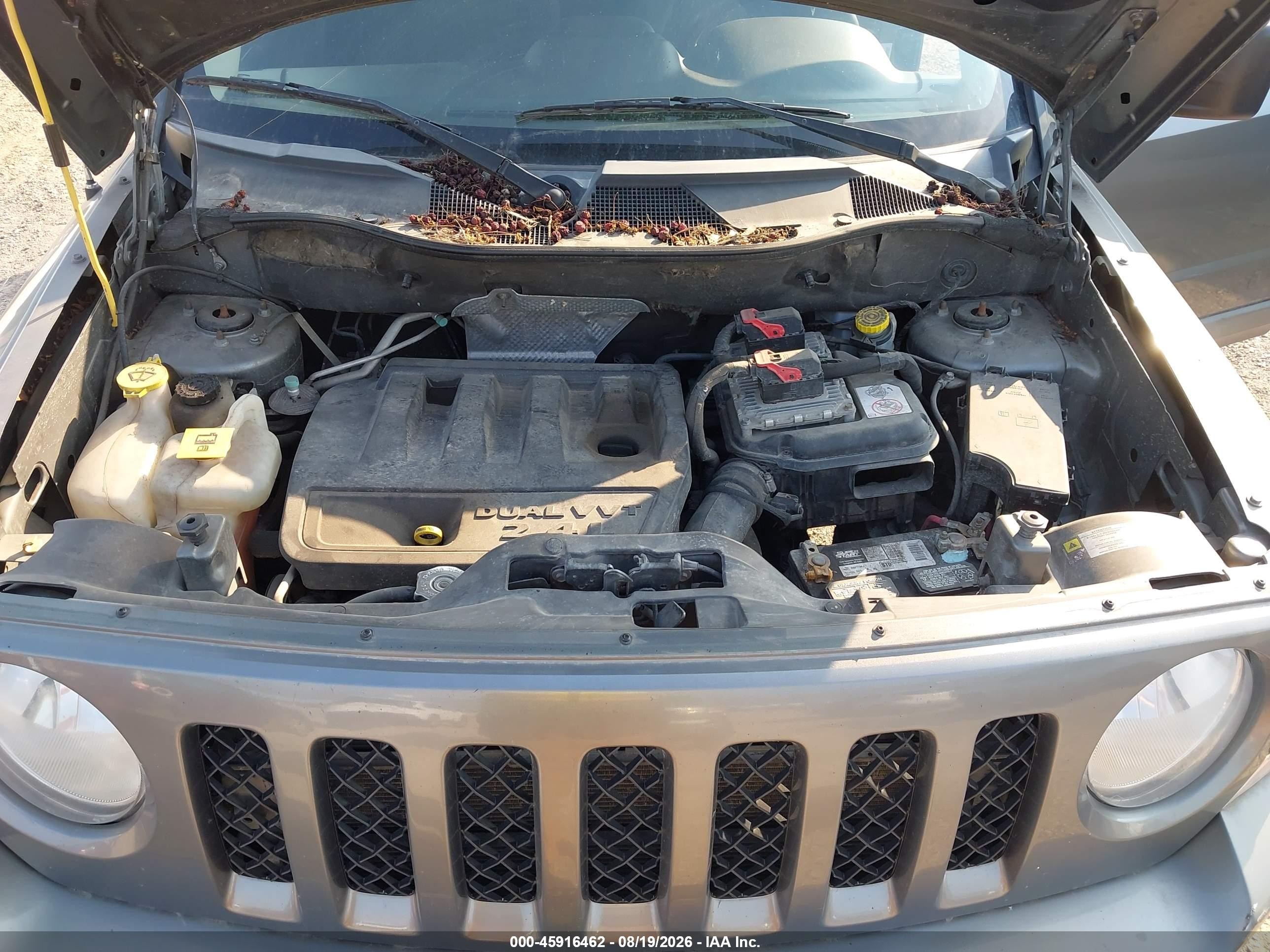 2012 Jeep Patriot Sport Gray vin: 1C4NJPBA7CD509193