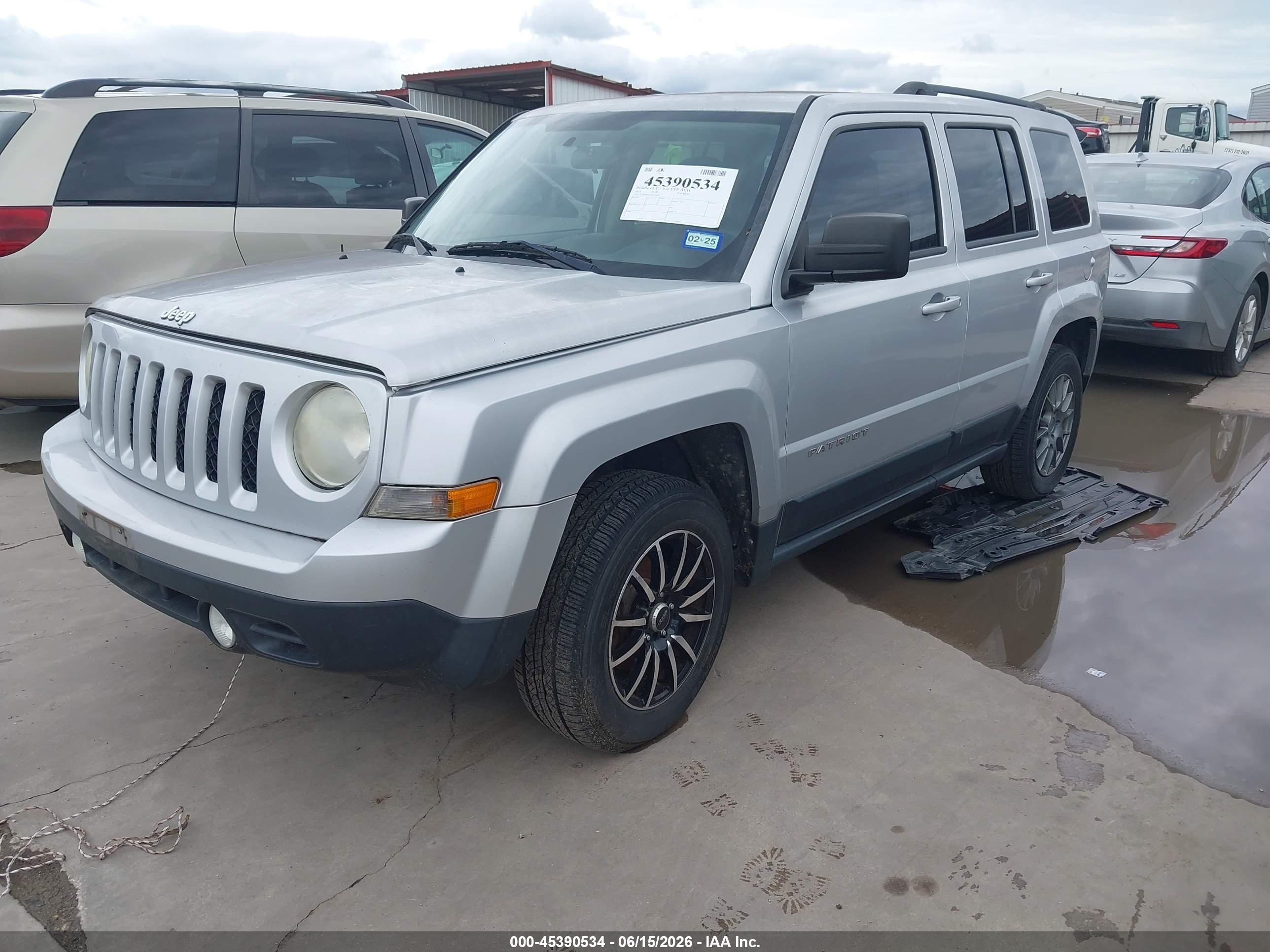 2013 Jeep Patriot Sport Silver vin: 1C4NJPBA7DD158691