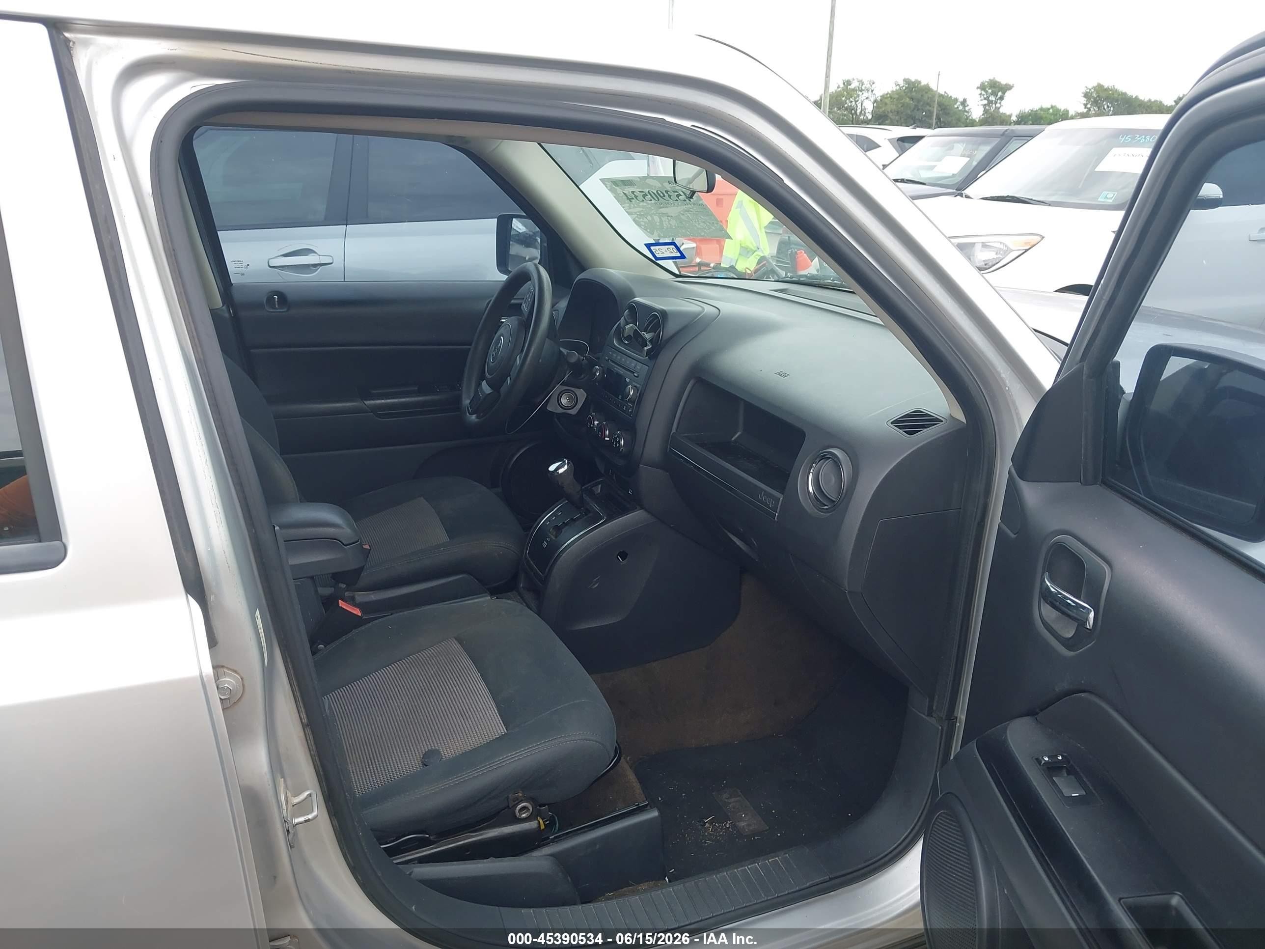 2013 Jeep Patriot Sport Silver vin: 1C4NJPBA7DD158691