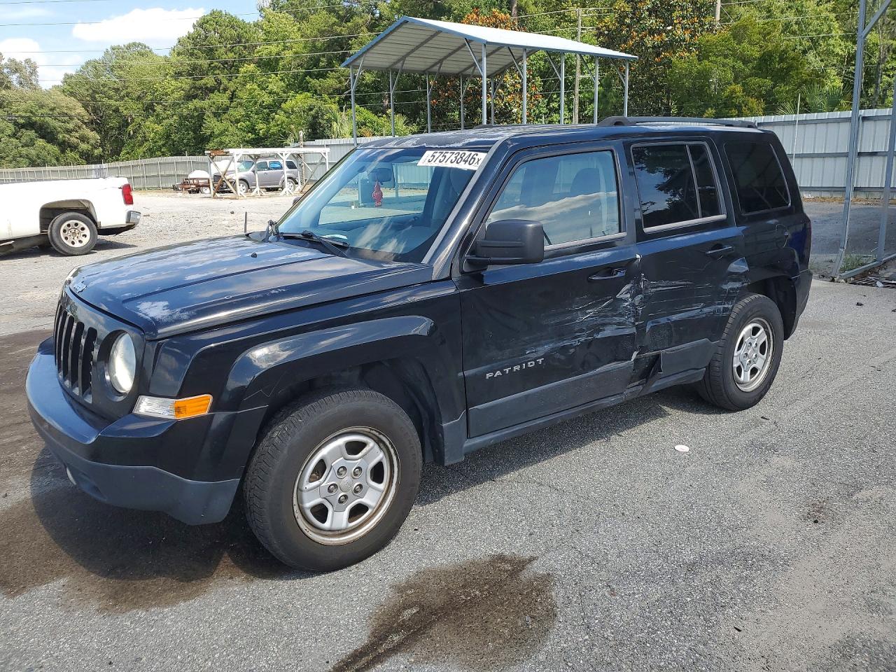 2014 Jeep Patriot Sport Black vin: 1C4NJPBA7ED511190