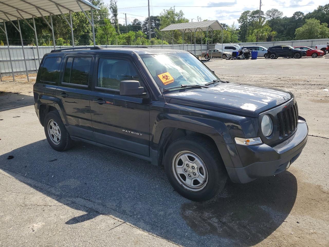 2014 Jeep Patriot Sport Black vin: 1C4NJPBA7ED511190